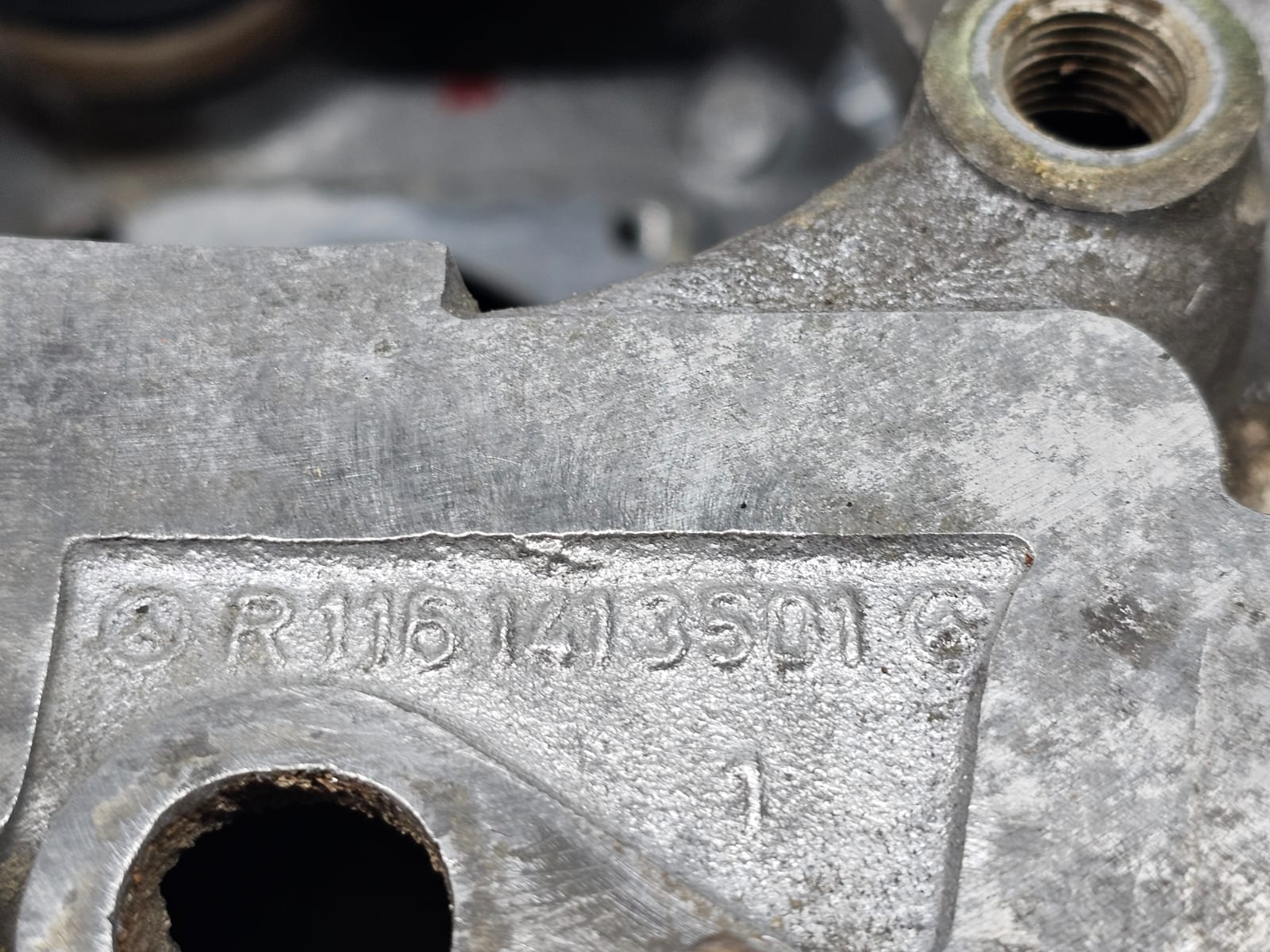 0049 Mercedes-Benz W116 350SE Intake Manifold 1161413501