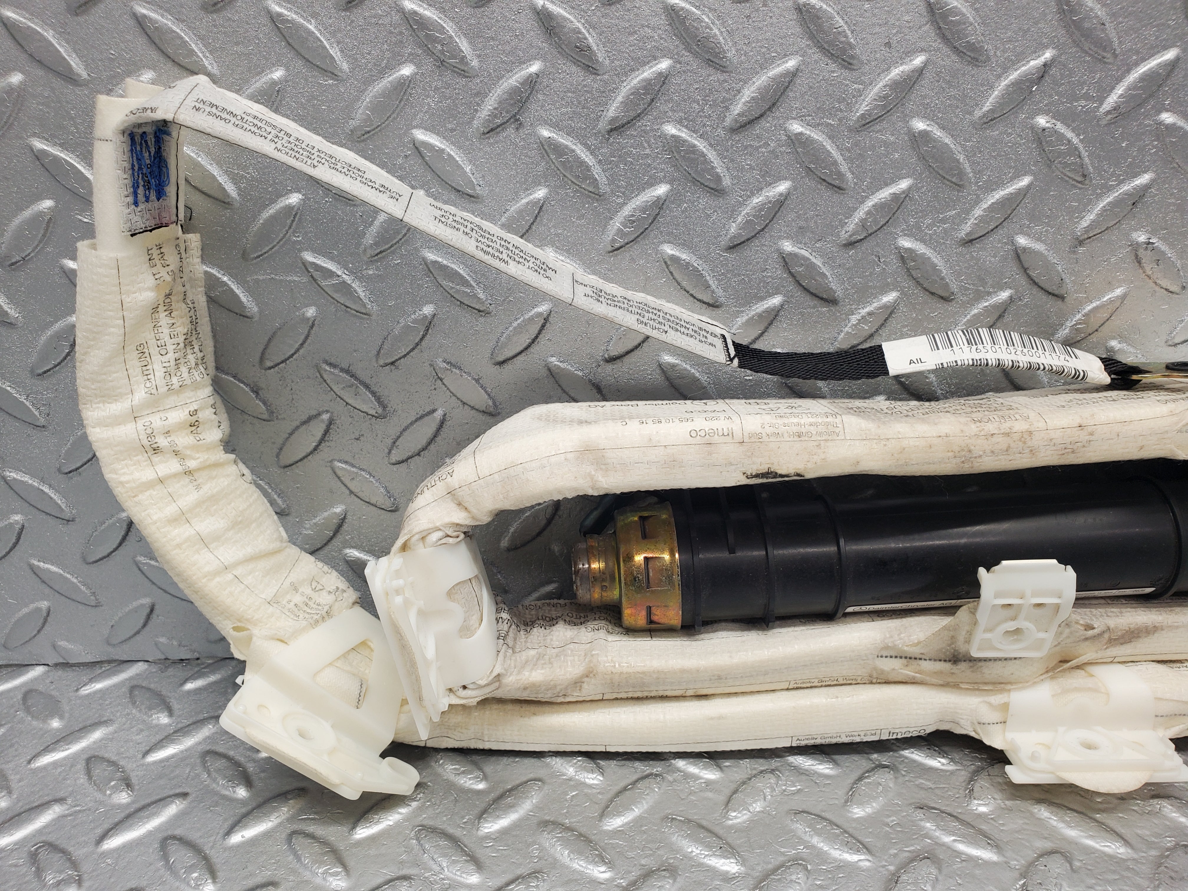 1622 Mercedes-Benz W220 S430 Roof Curtain Airbag Left Side 2208600505