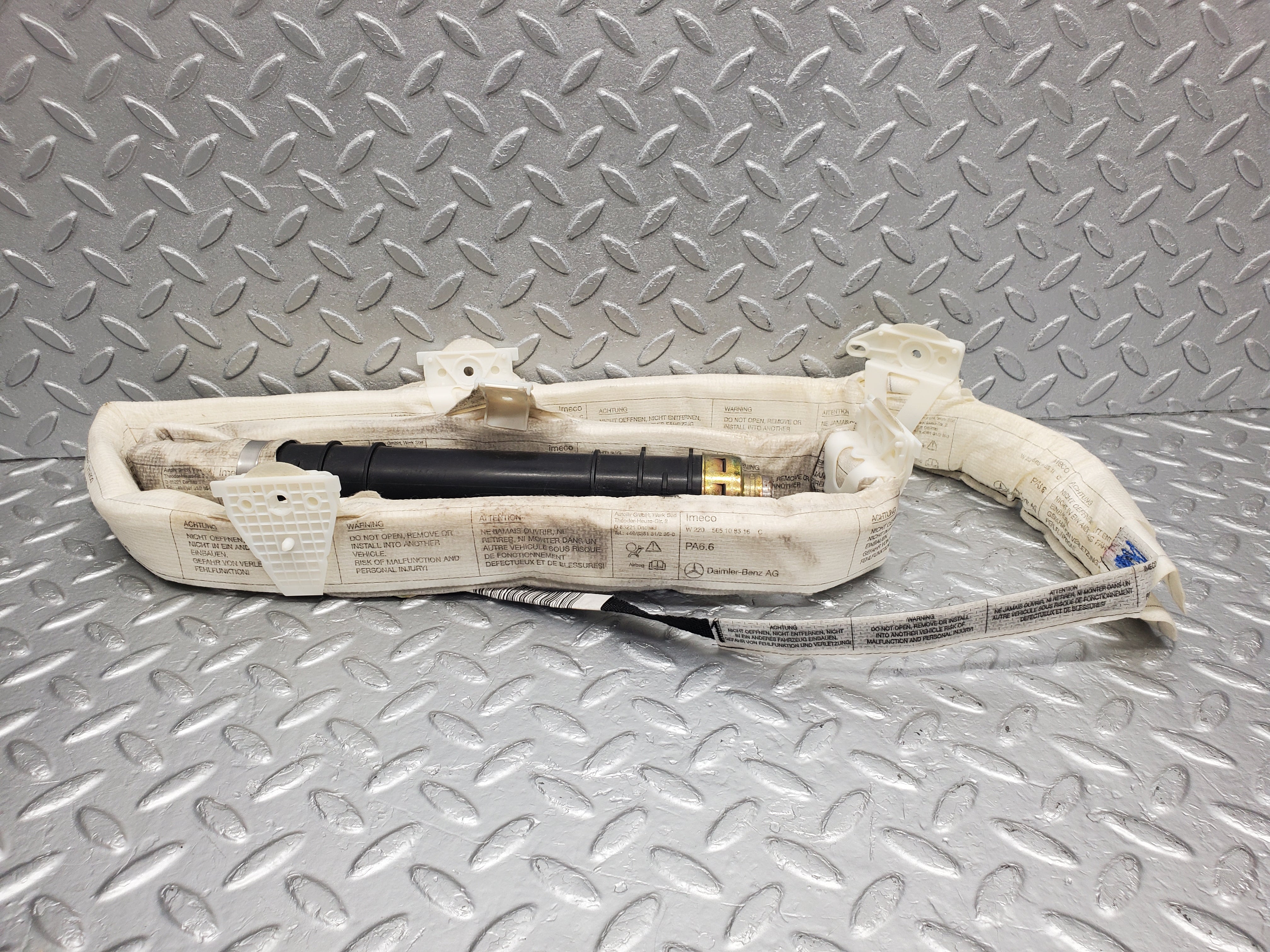 1622 Mercedes-Benz W220 S430 Roof Curtain Airbag Left Side 2208600505