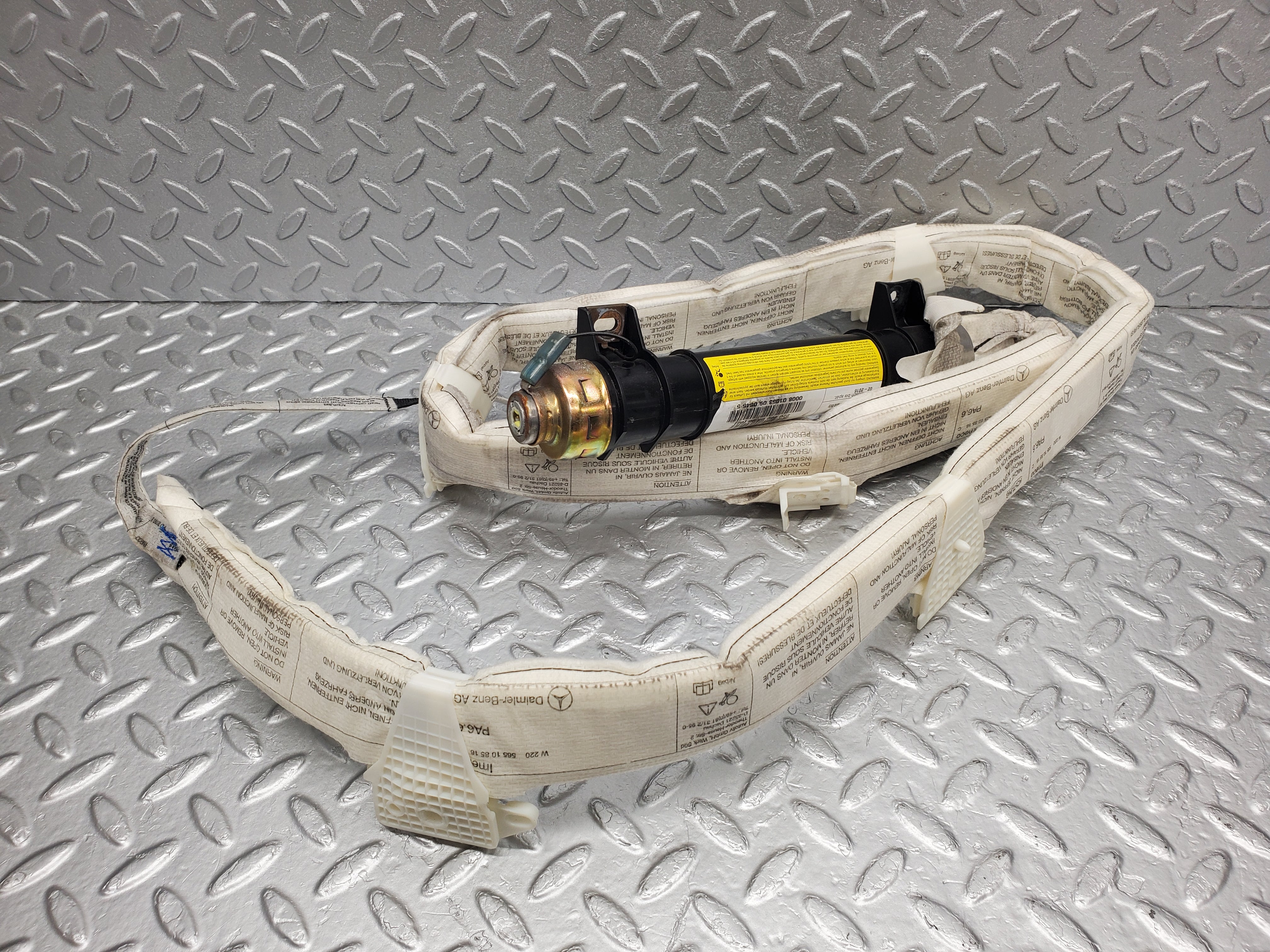 1623 Mercedes-Benz W220 S430 Roof Curtain Airbag Right Driver Side 2208600605