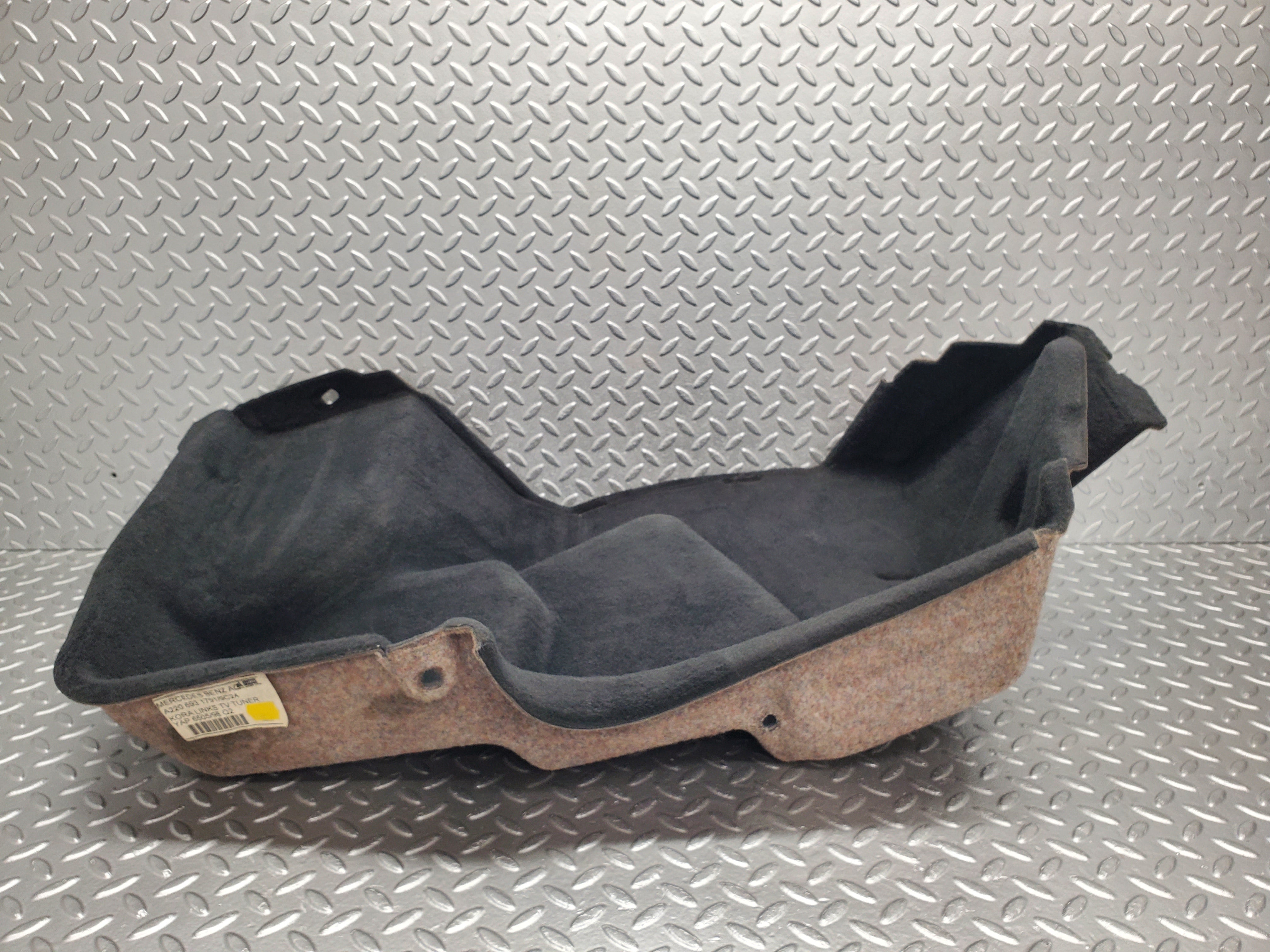 1653 Mercedes-Benz W220 S430 Trunk Liner Carpet Rear Left Side 220693179