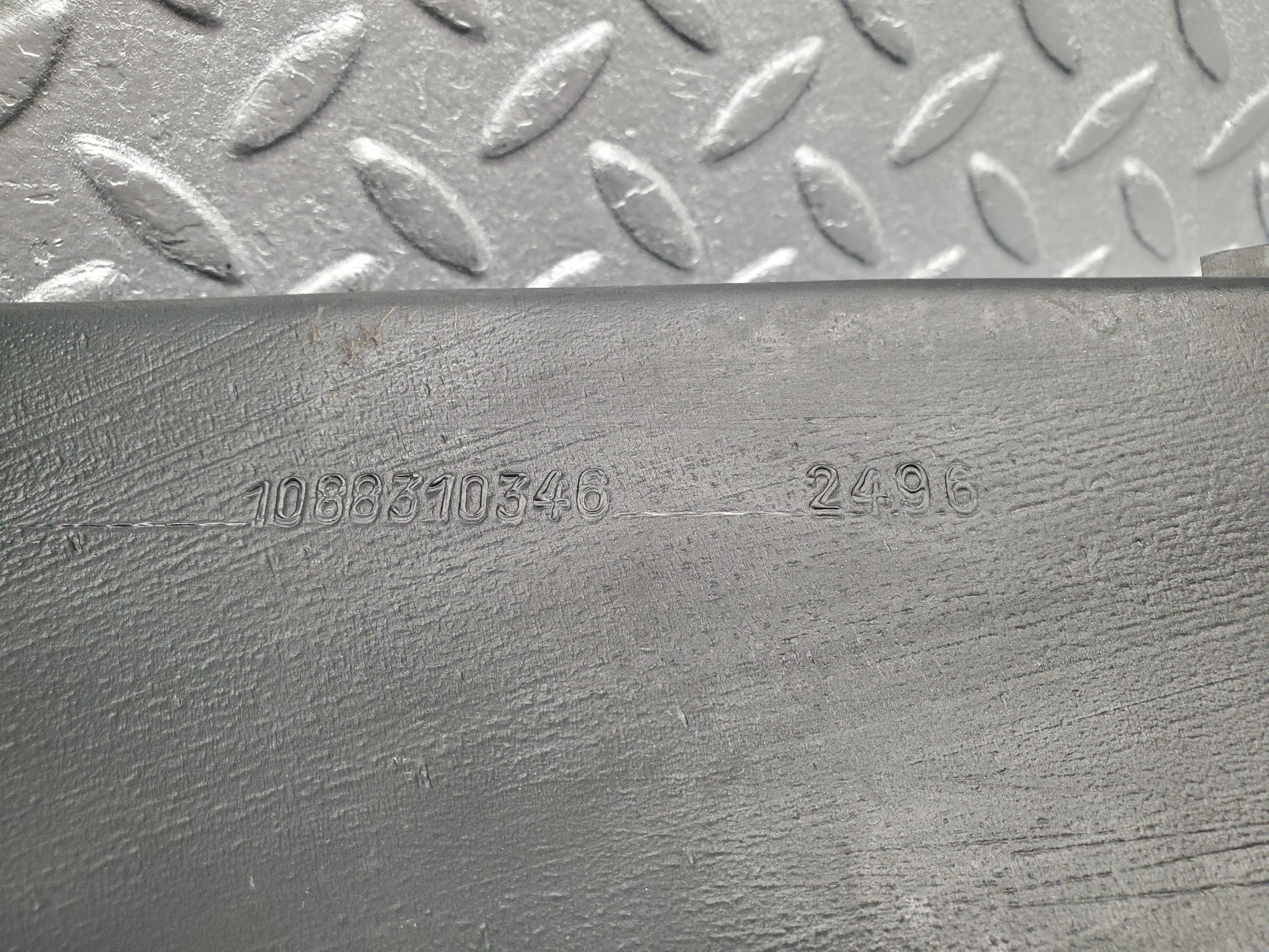 1679 Mercedes-Benz W108 280SE Heater Air Duct Vent Left Side 1088310346