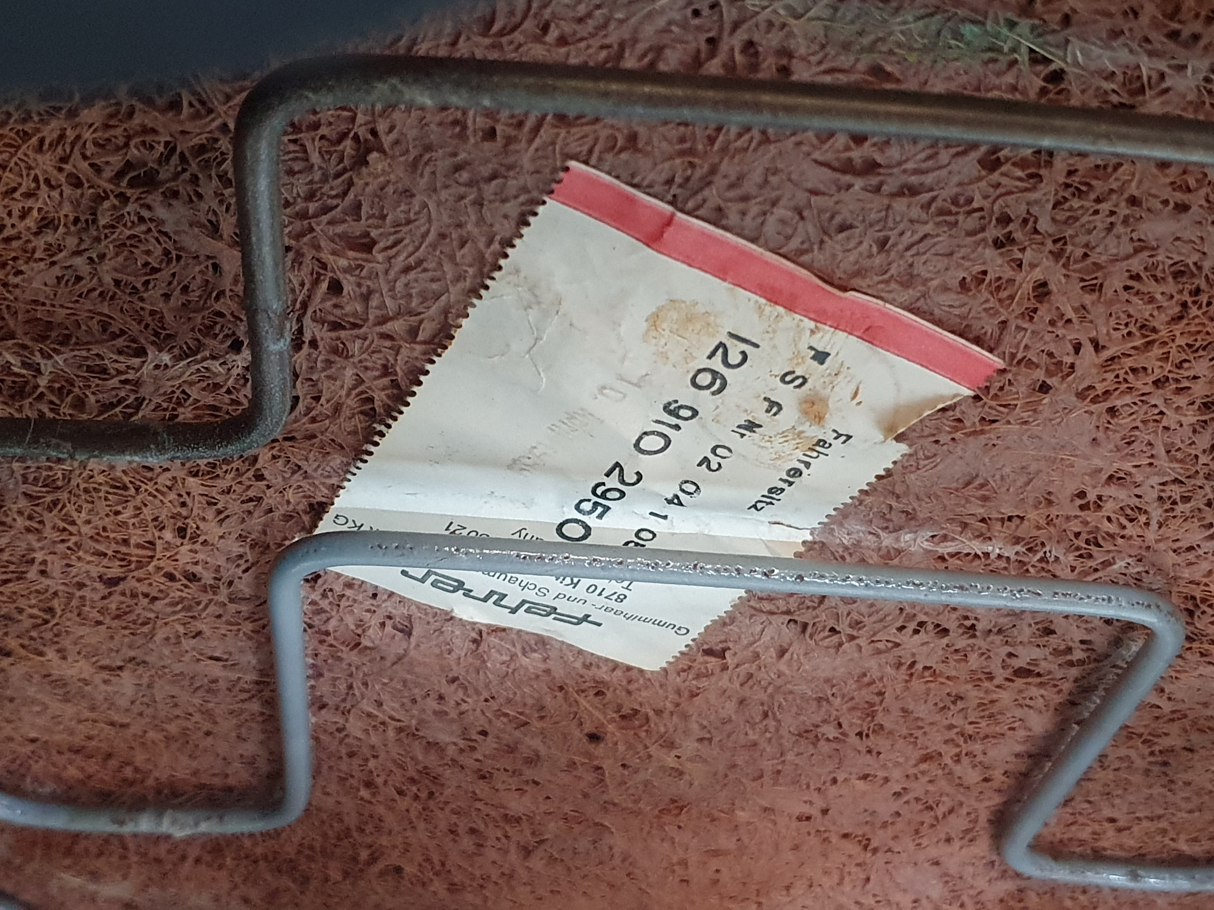 41134 Mercedes-Benz W126 300SE Front Right Seat Driver Seat Beige 1269102950