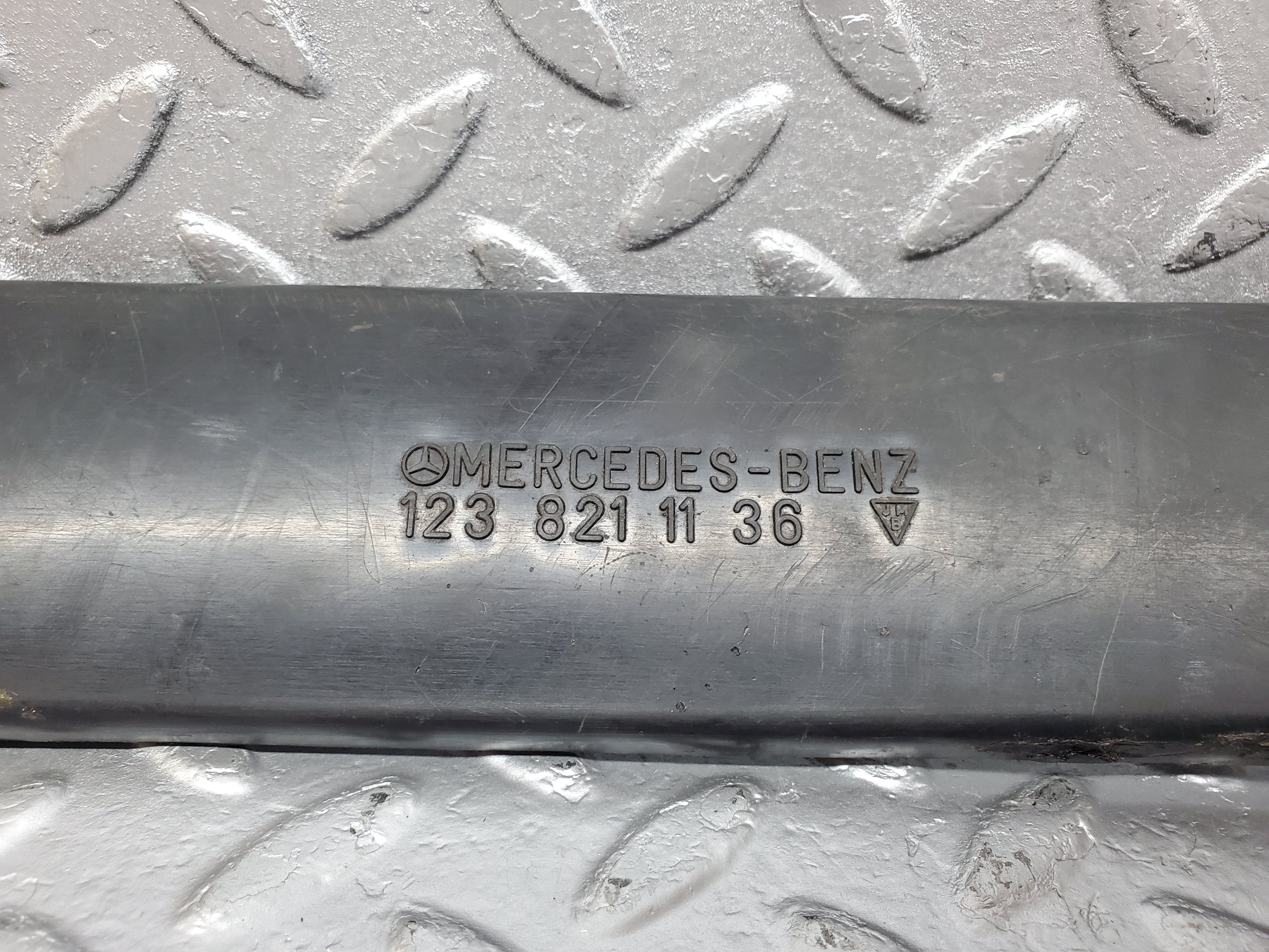 0954 Mercedes-Benz C123 230CE Coupe Cable Channel Covering 1238211136