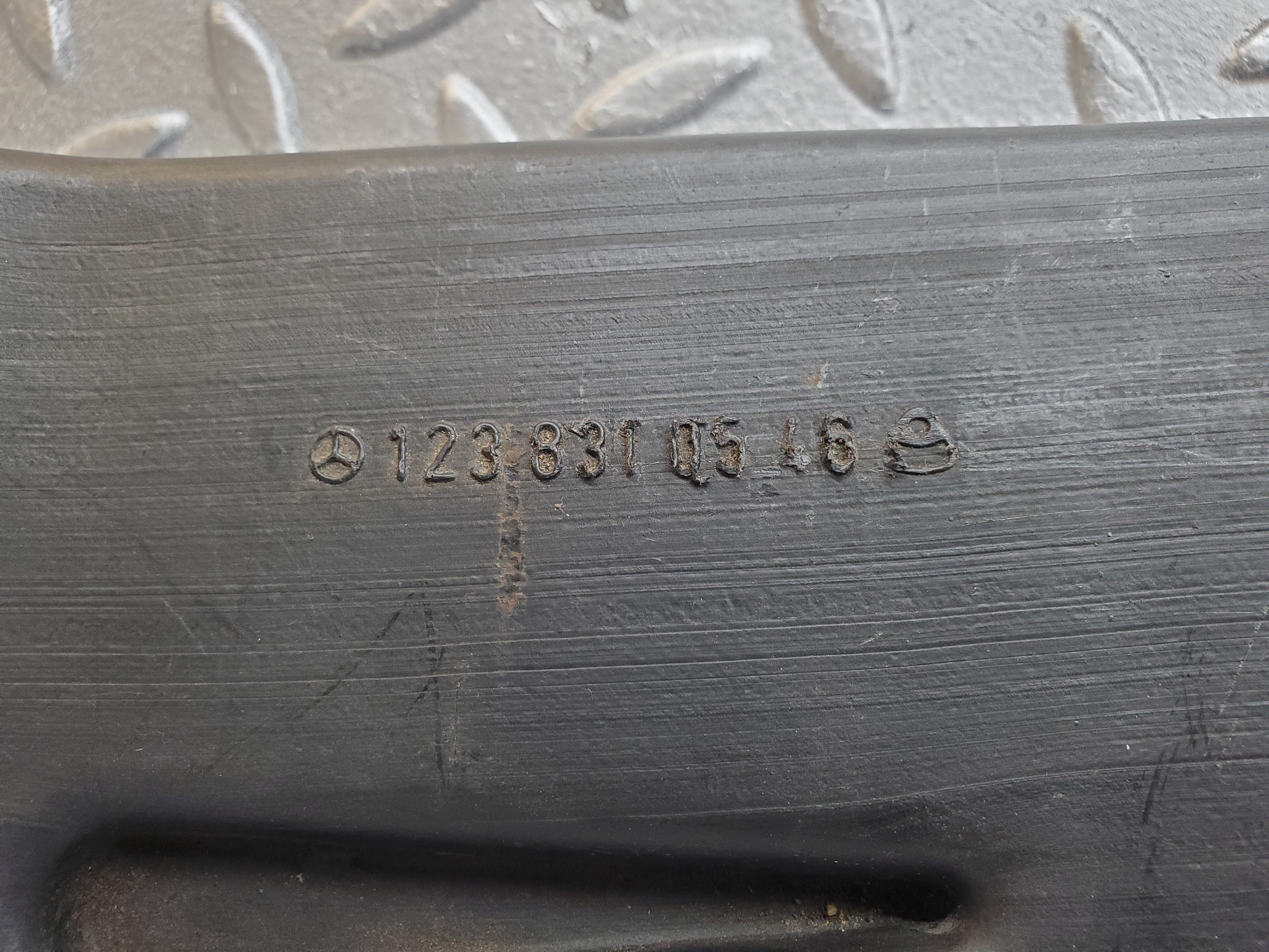 0957 Mercedes-Benz C123 230CE Air Duct Heater Ventilation Left 1238310546