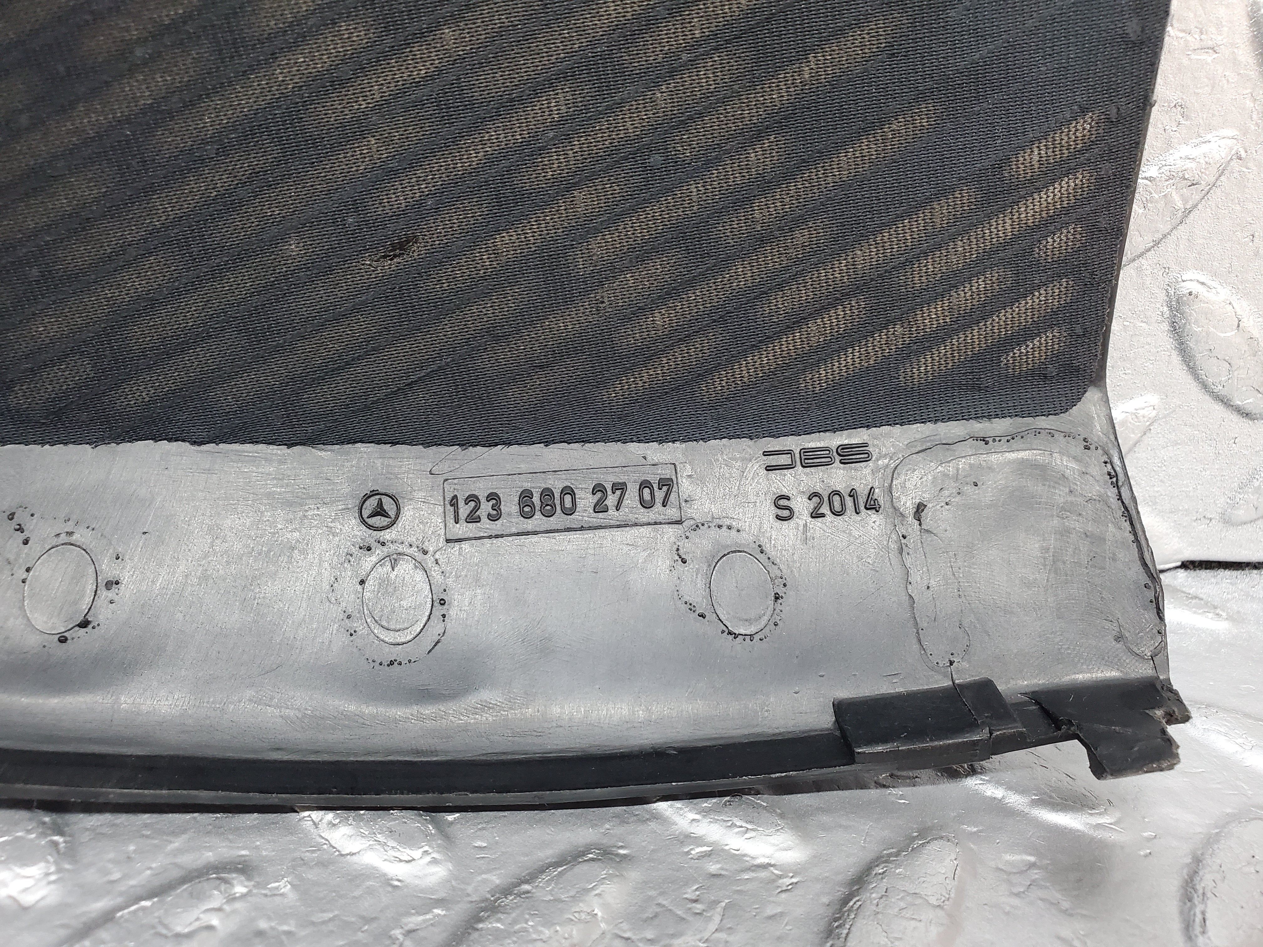 1016 Mercedes-Benz C123 230CE Front Speaker Cover Trim Left 1236802707