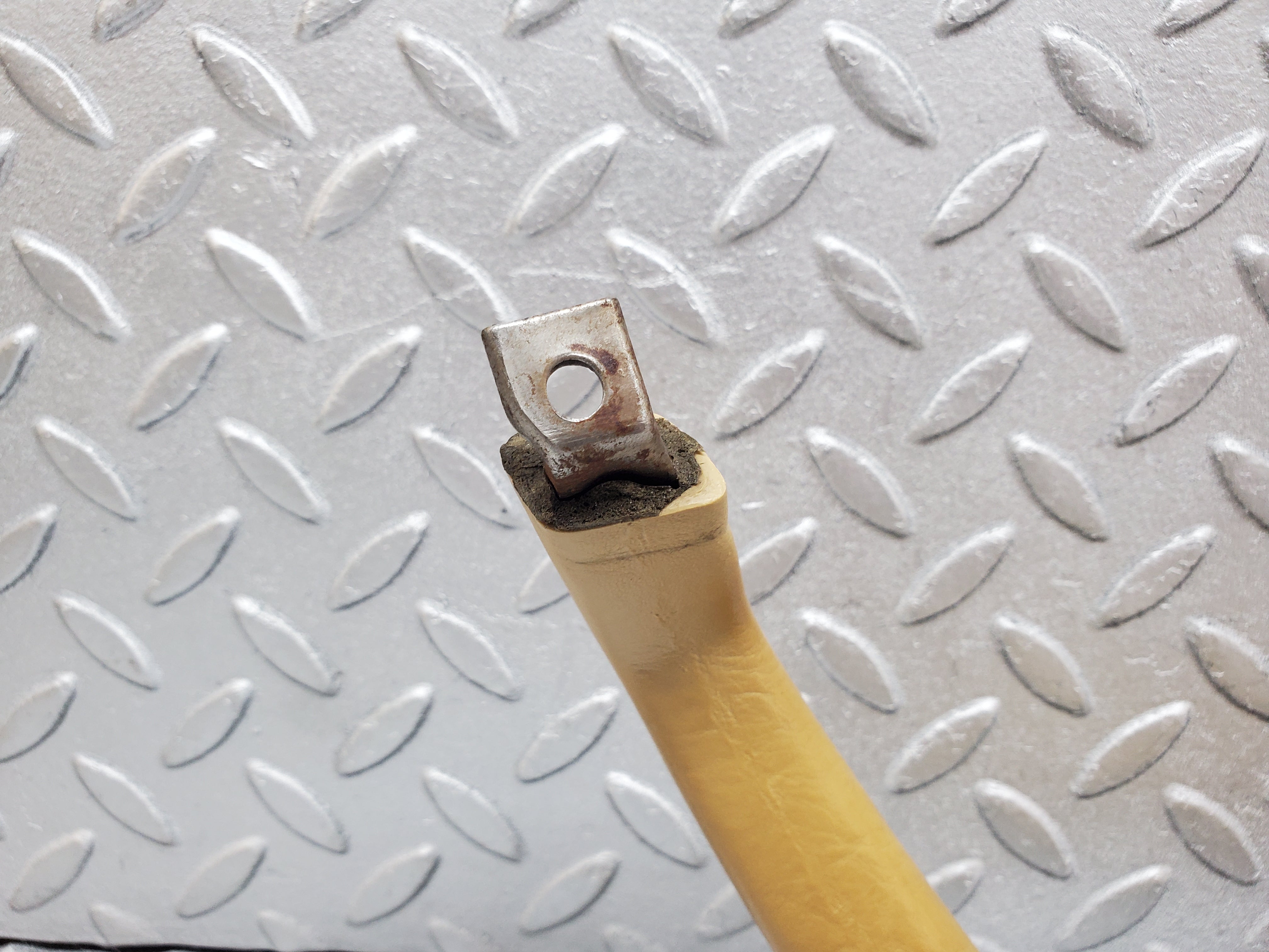 0997 Mercedes-Benz C123 230CE Coupe Left Interior Door Handle Beige 1239701701