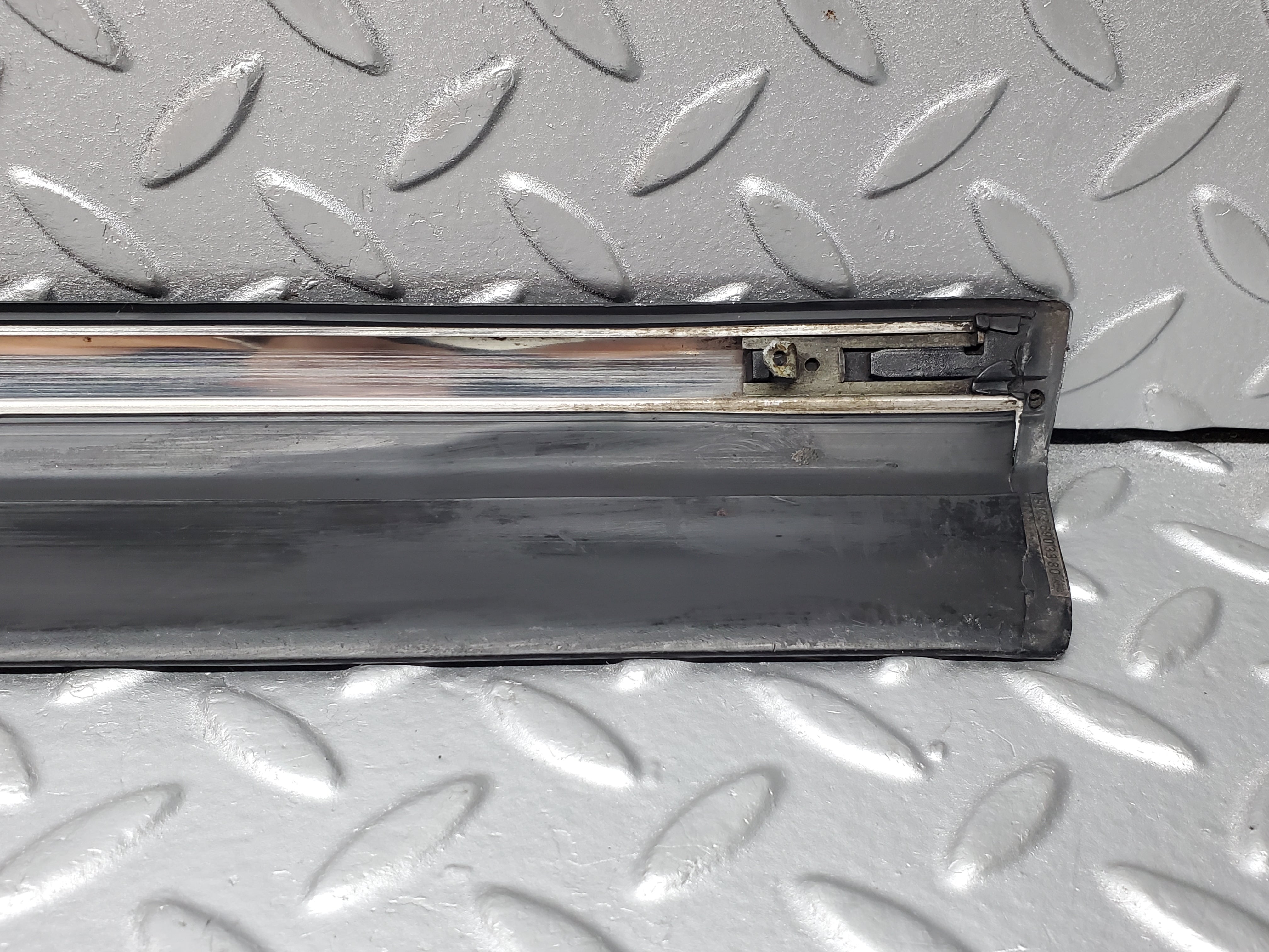 1100 Mercedes-Benz C123 230CE Coupe Left Door Lower Trim 1236903380