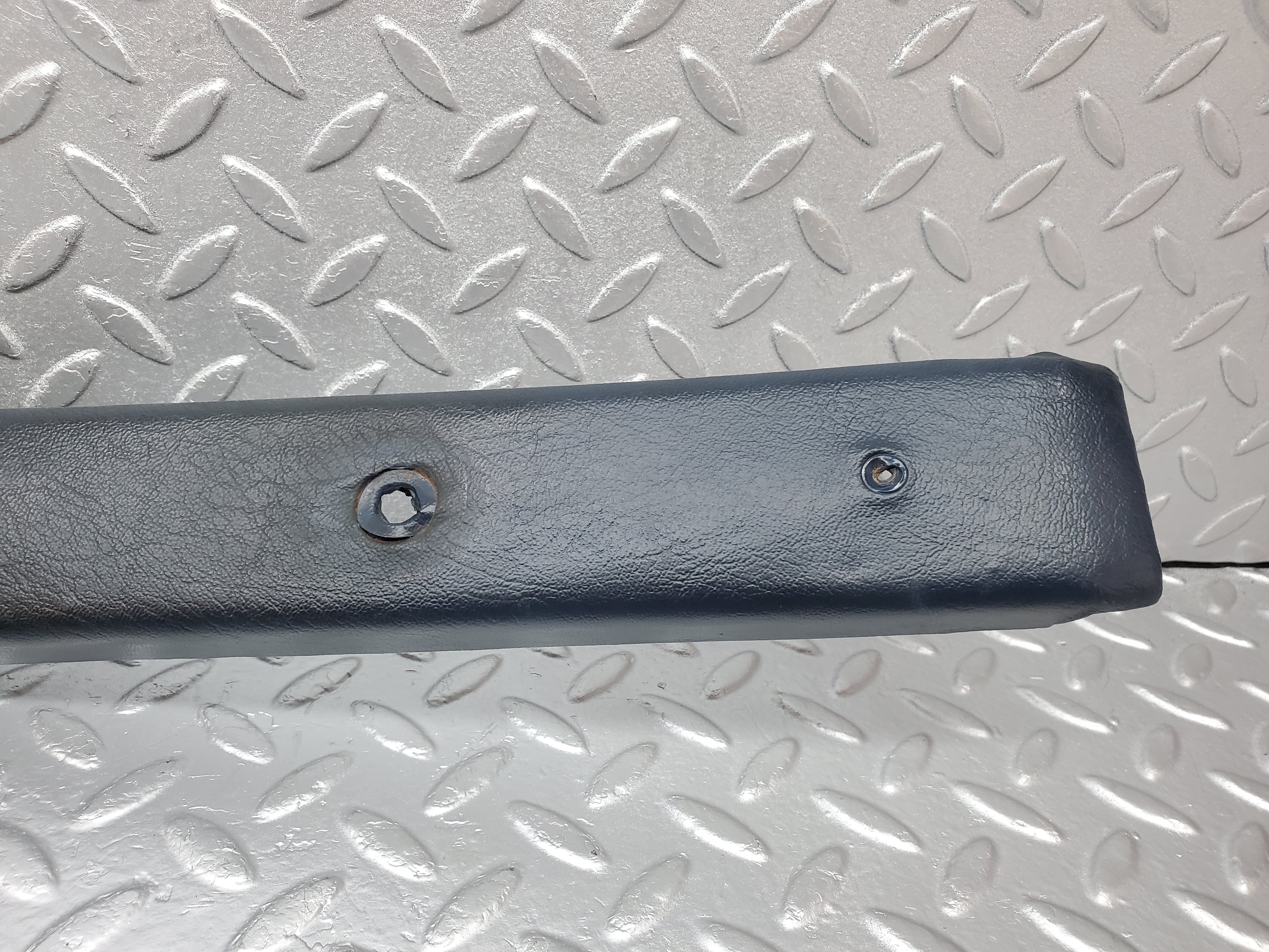 1163 Mercedes-Benz W108 280SE B Pillar Trim Panel Right Blue