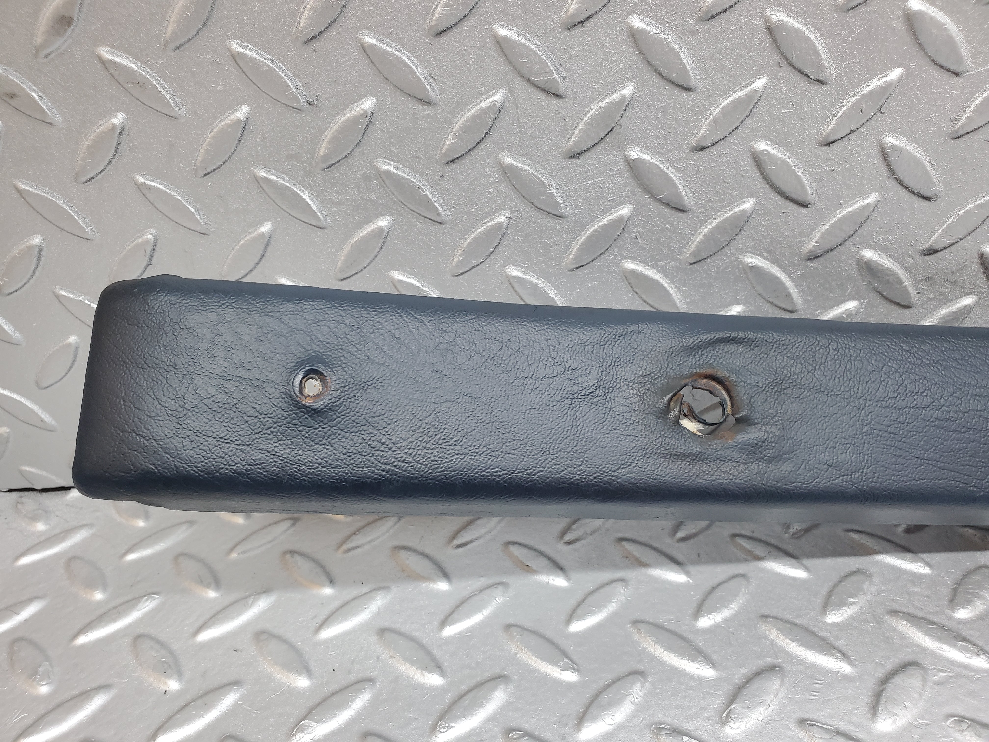 1164 Mercedes-Benz W108 280SE B Pillar Trim Panel Left Blue