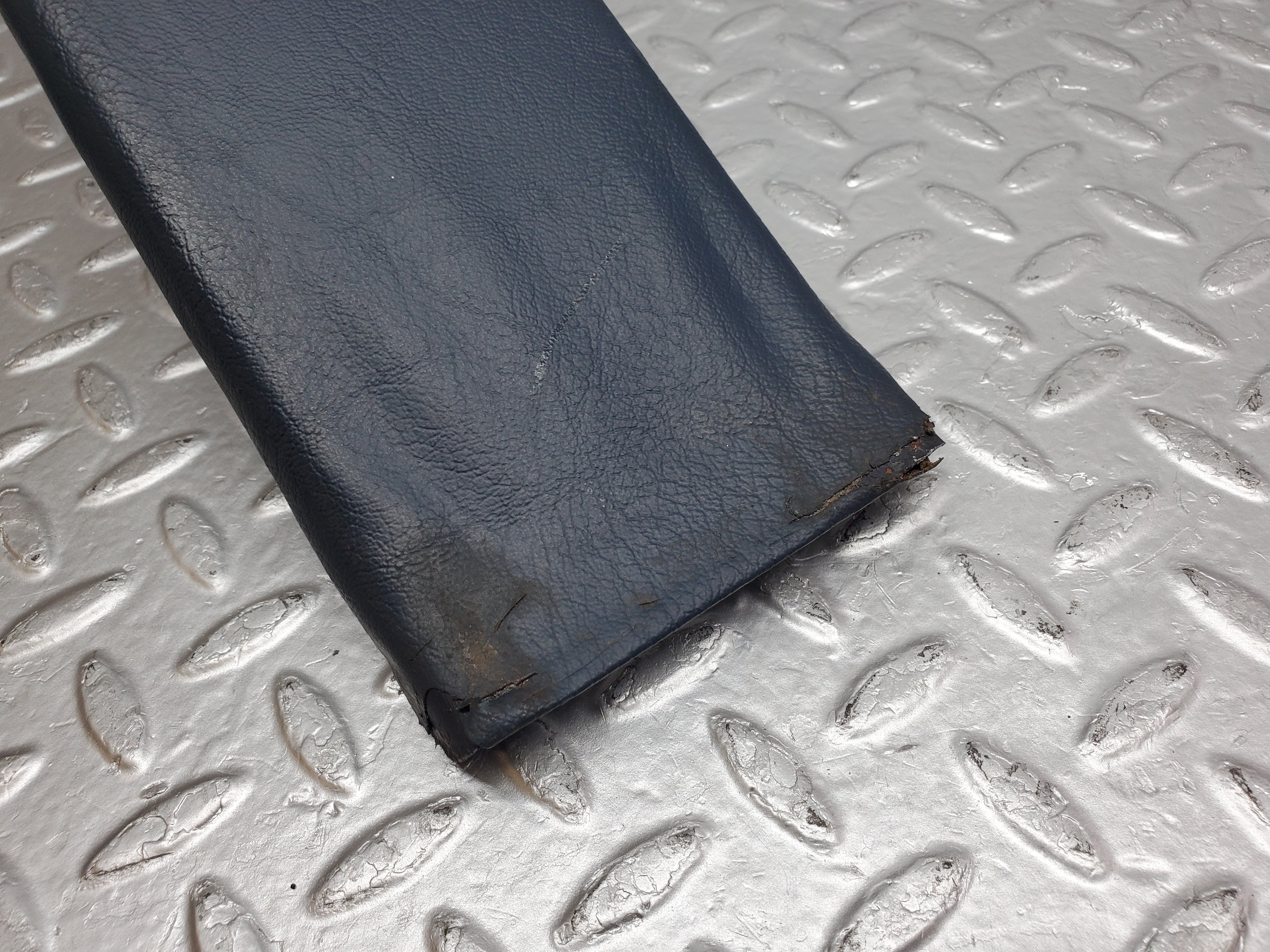 1164 Mercedes-Benz W108 280SE B Pillar Trim Panel Left Blue