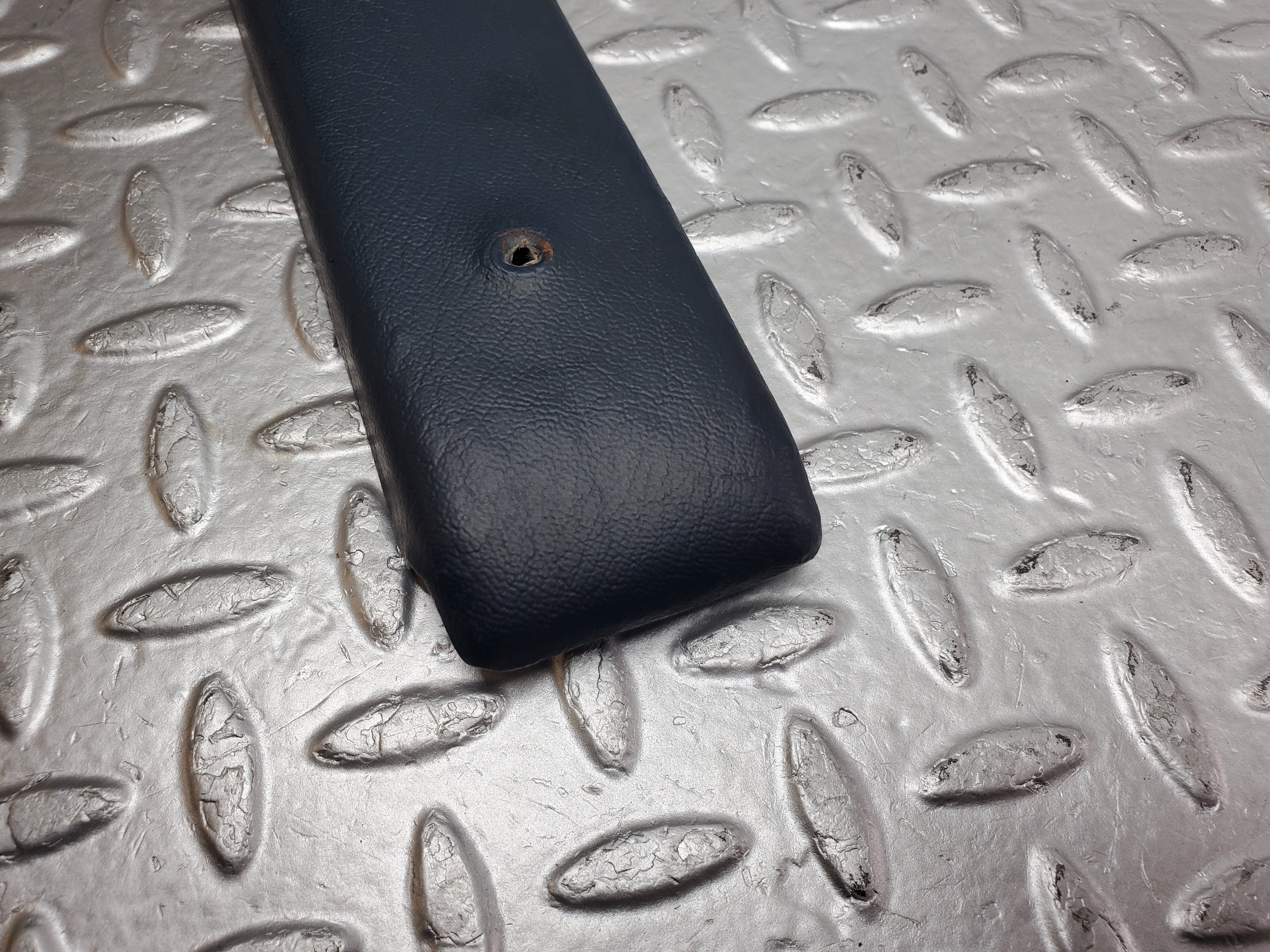 1164 Mercedes-Benz W108 280SE B Pillar Trim Panel Left Blue