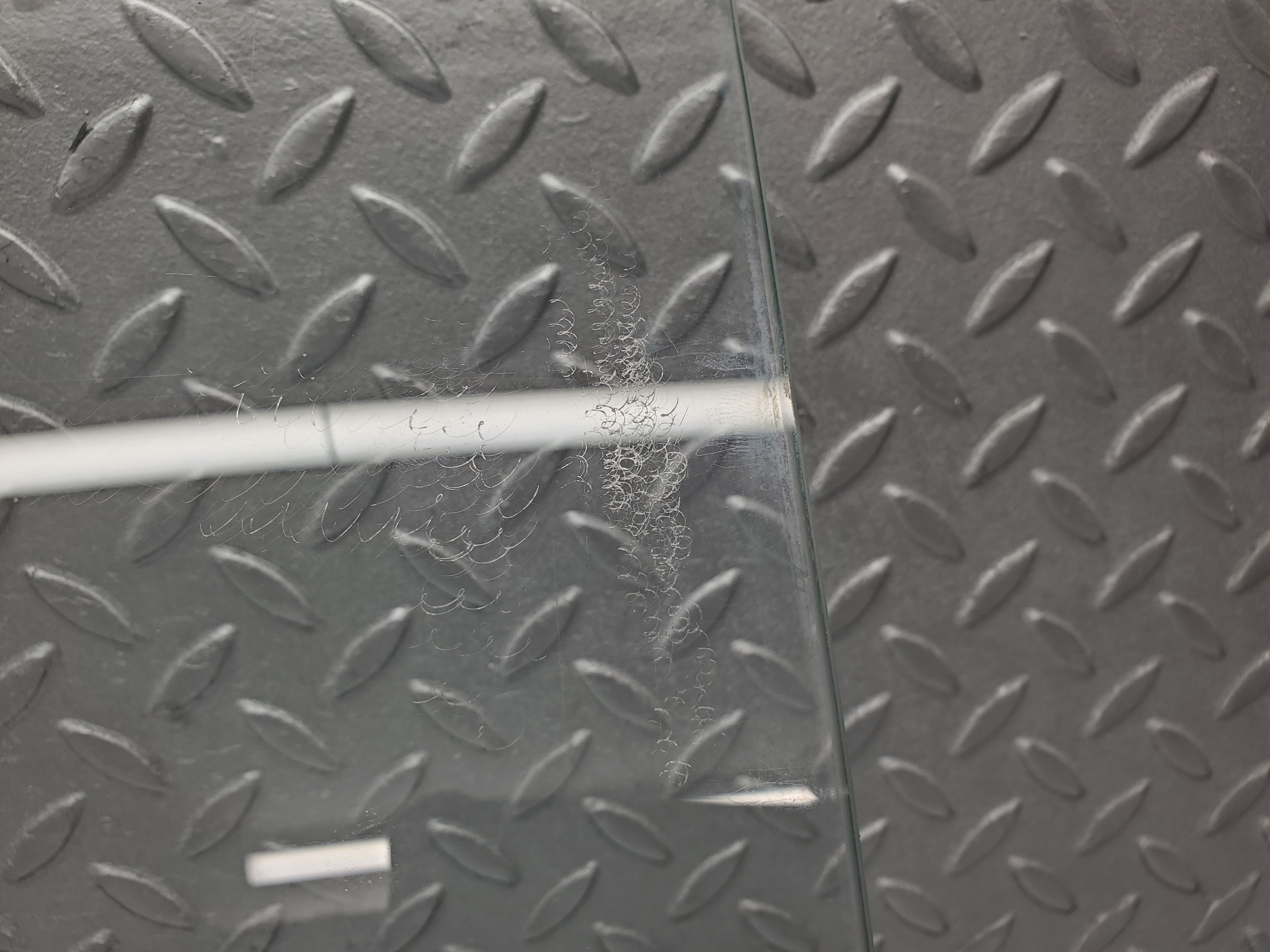 1228 Mercedes-Benz W108 280SE Door Window Glass Front Left