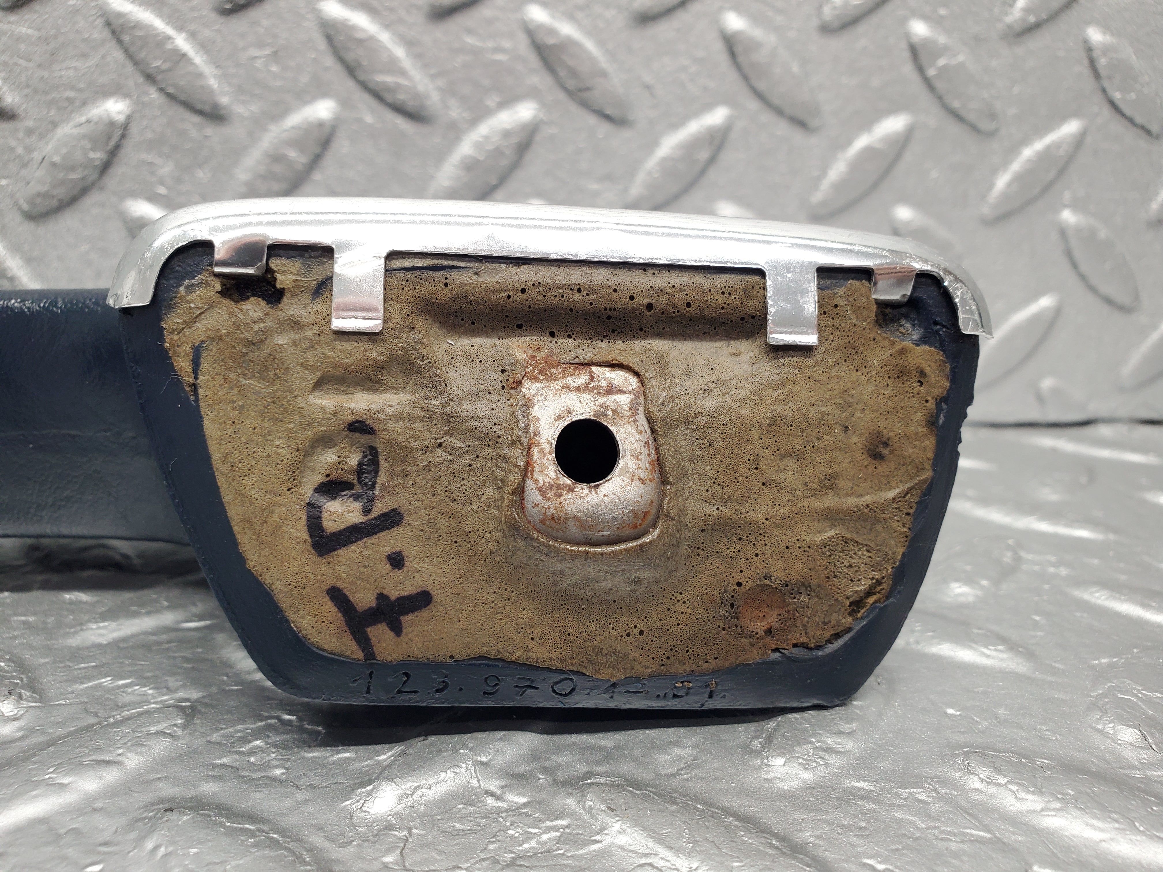 1293 Mercedes-Benz V123 240D Interior Door Handle Front Left Blue 1239701701