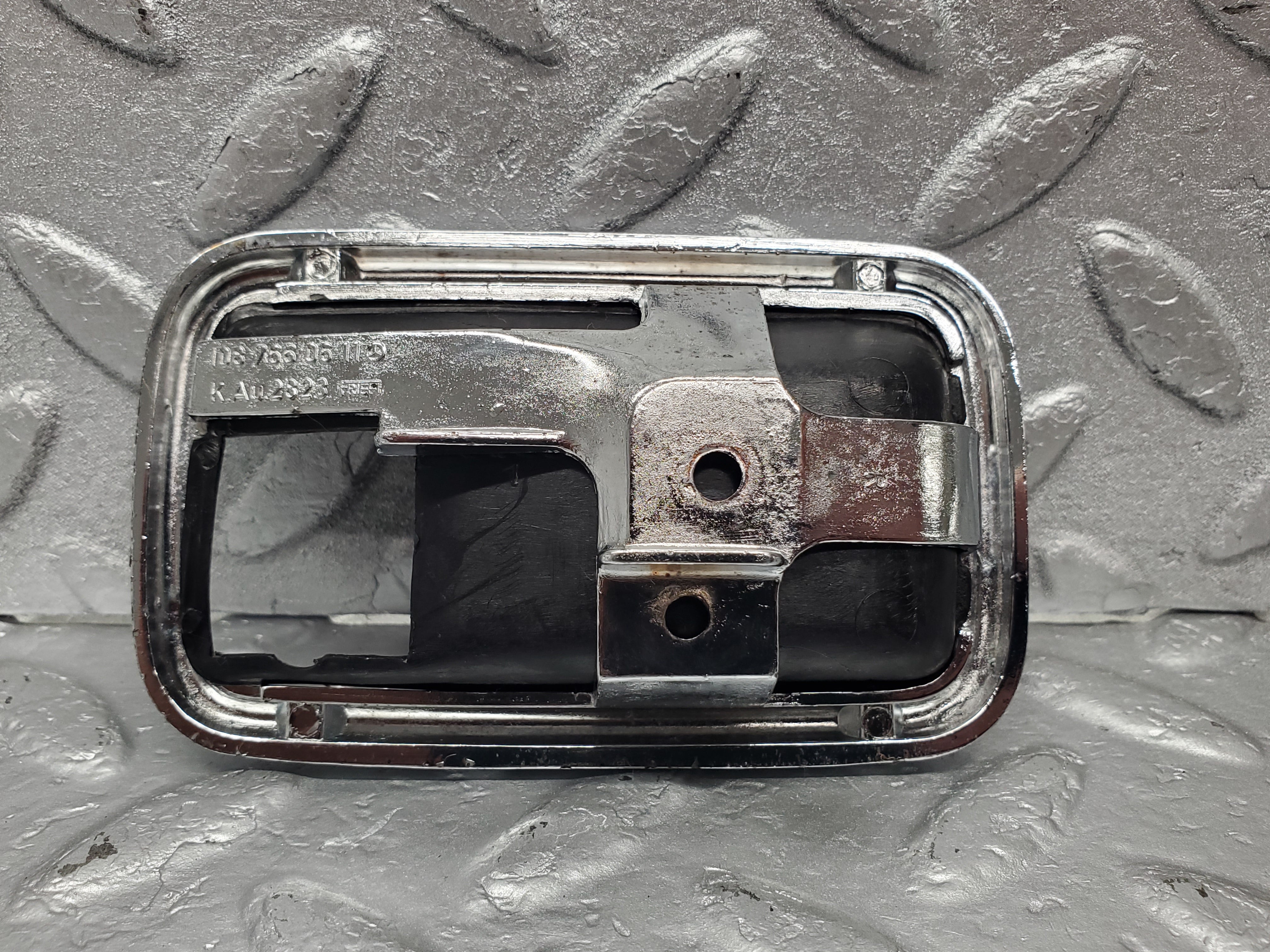 1308 Mercedes-Benz V123 240D Chrome Frame For Door Opener Right 1087660611