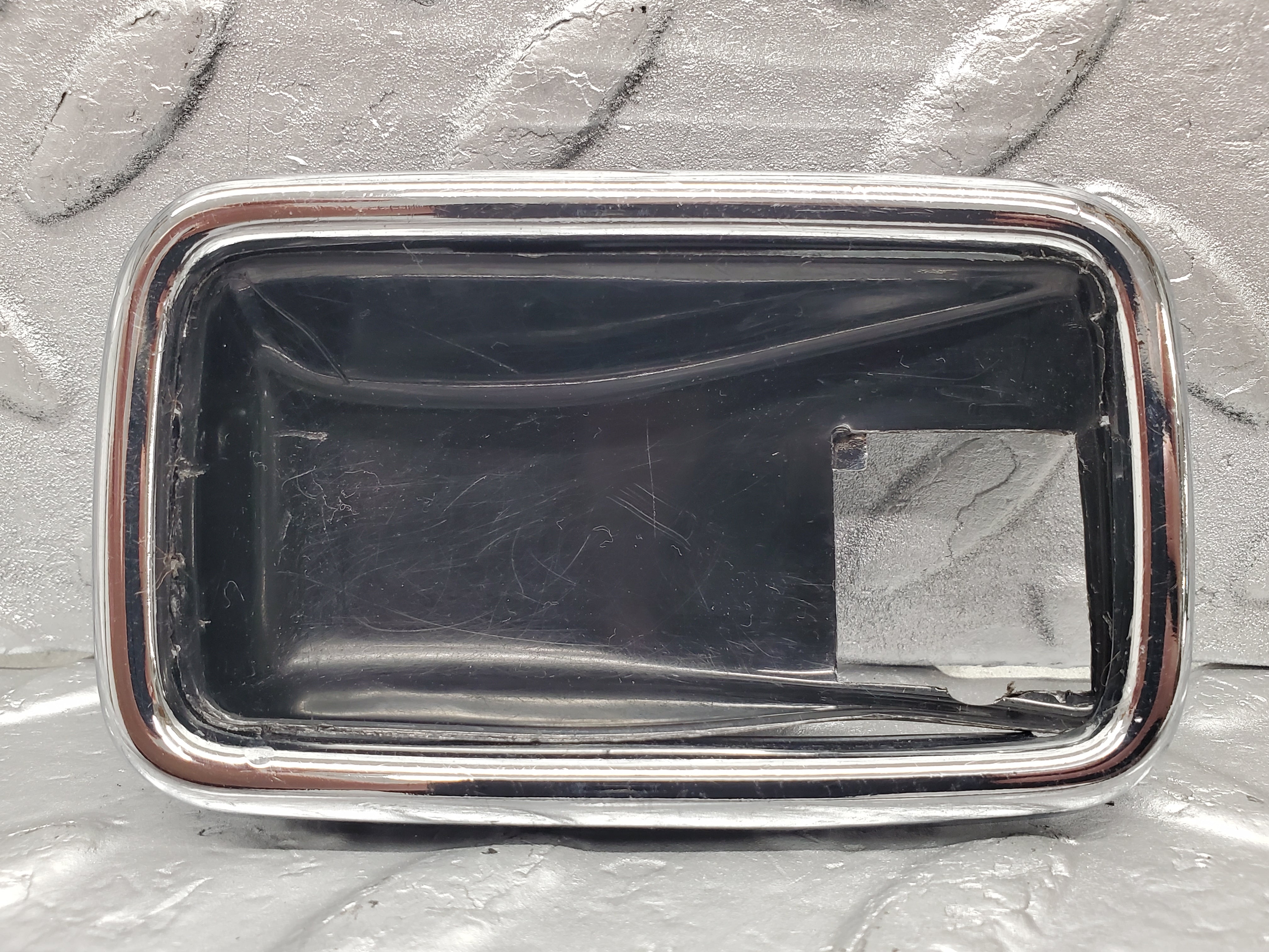 1309 Mercedes-Benz V123 240D Chrome Frame For Door Opener Right 1087660611