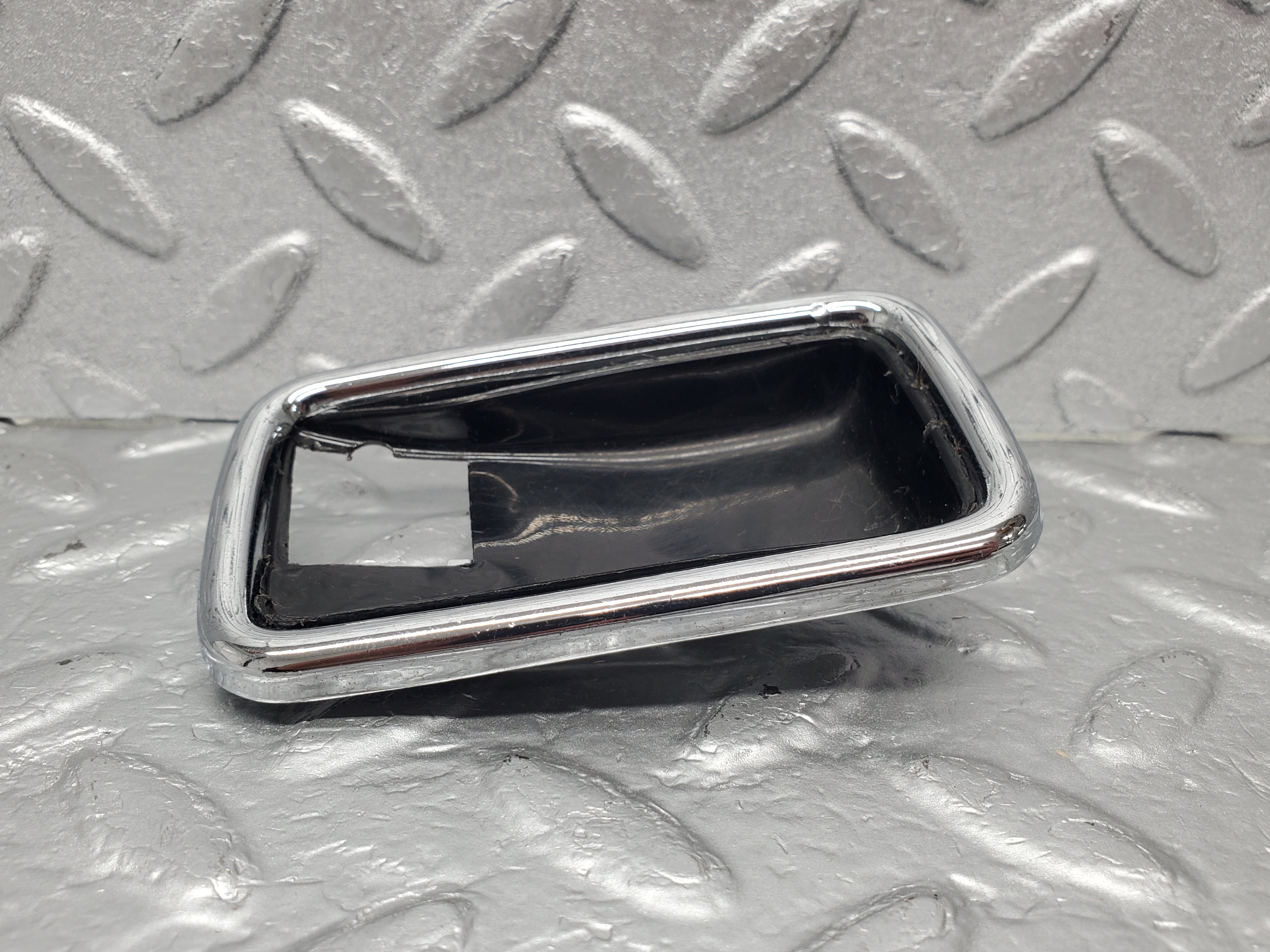 1309 Mercedes-Benz V123 240D Chrome Frame For Door Opener Right 1087660611