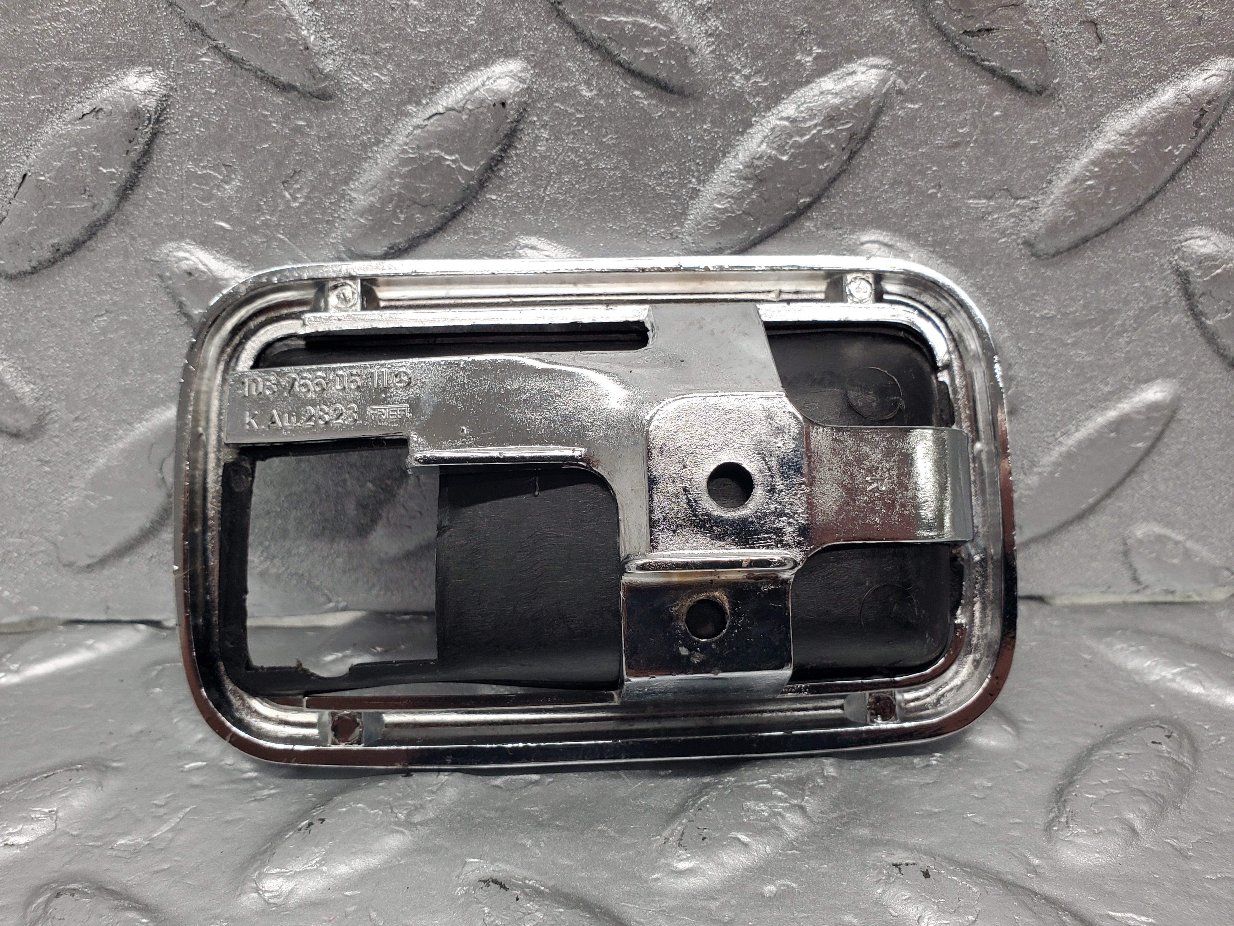 1309 Mercedes-Benz V123 240D Chrome Frame For Door Opener Right 1087660611