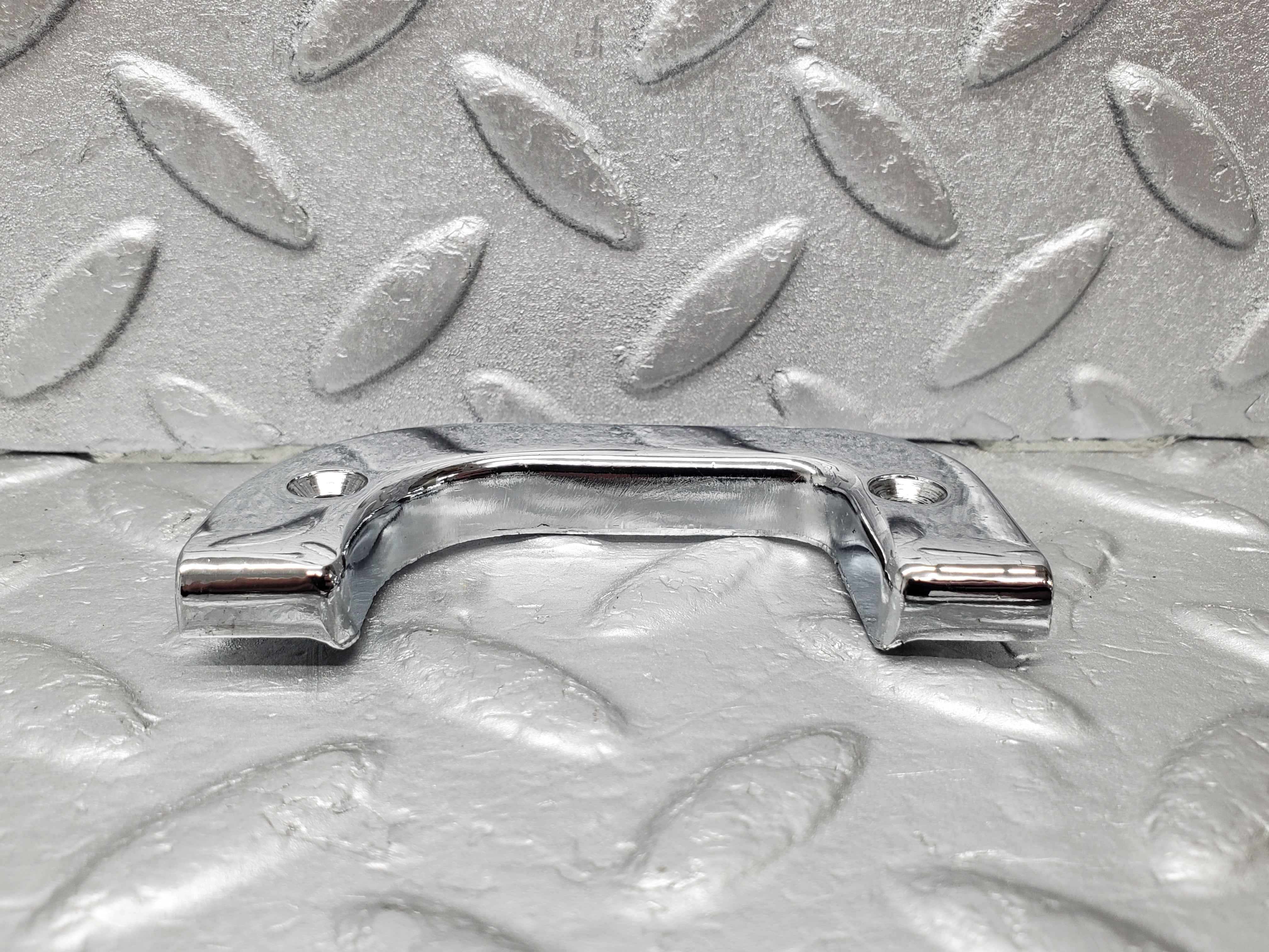 1313 Mercedes-Benz V123 240D Left Interior Chrome Door Latch Trim