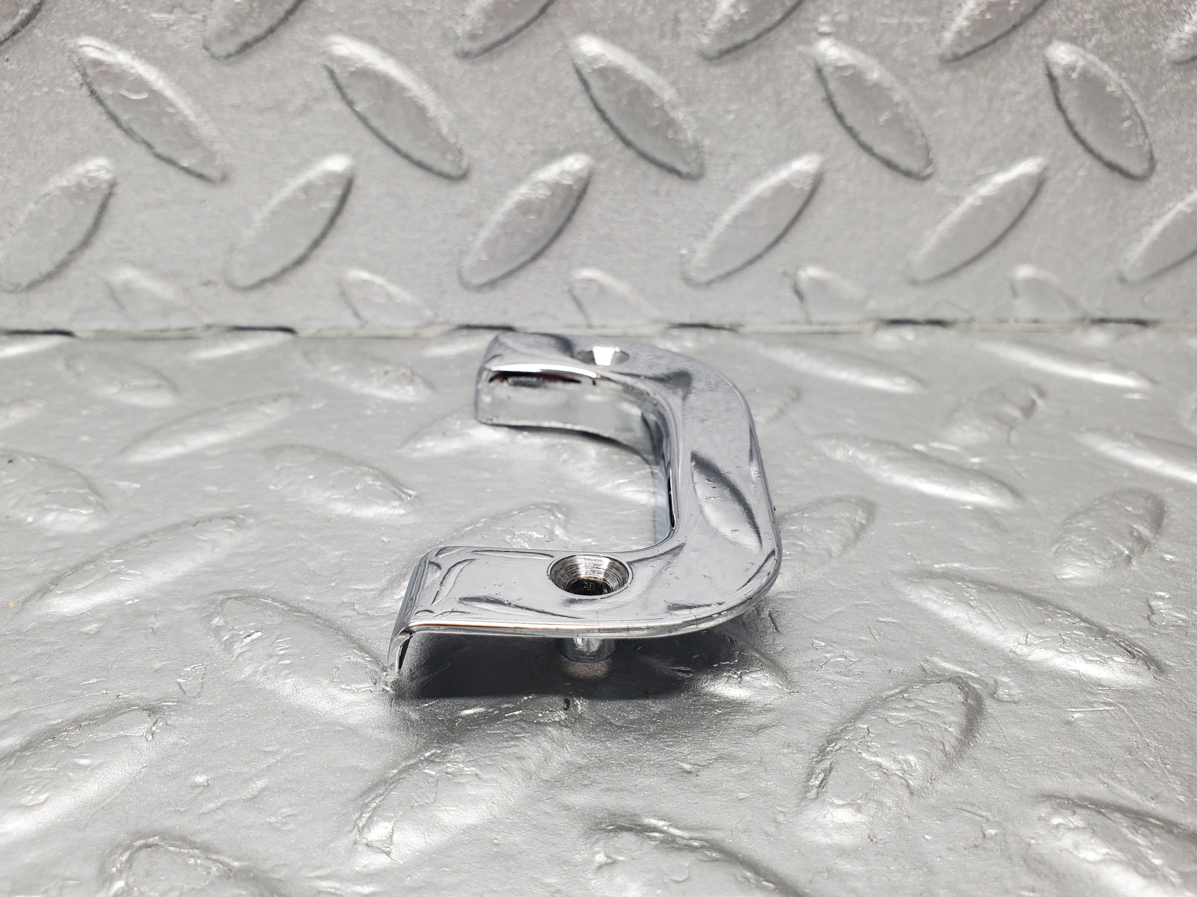 1313 Mercedes-Benz V123 240D Left Interior Chrome Door Latch Trim