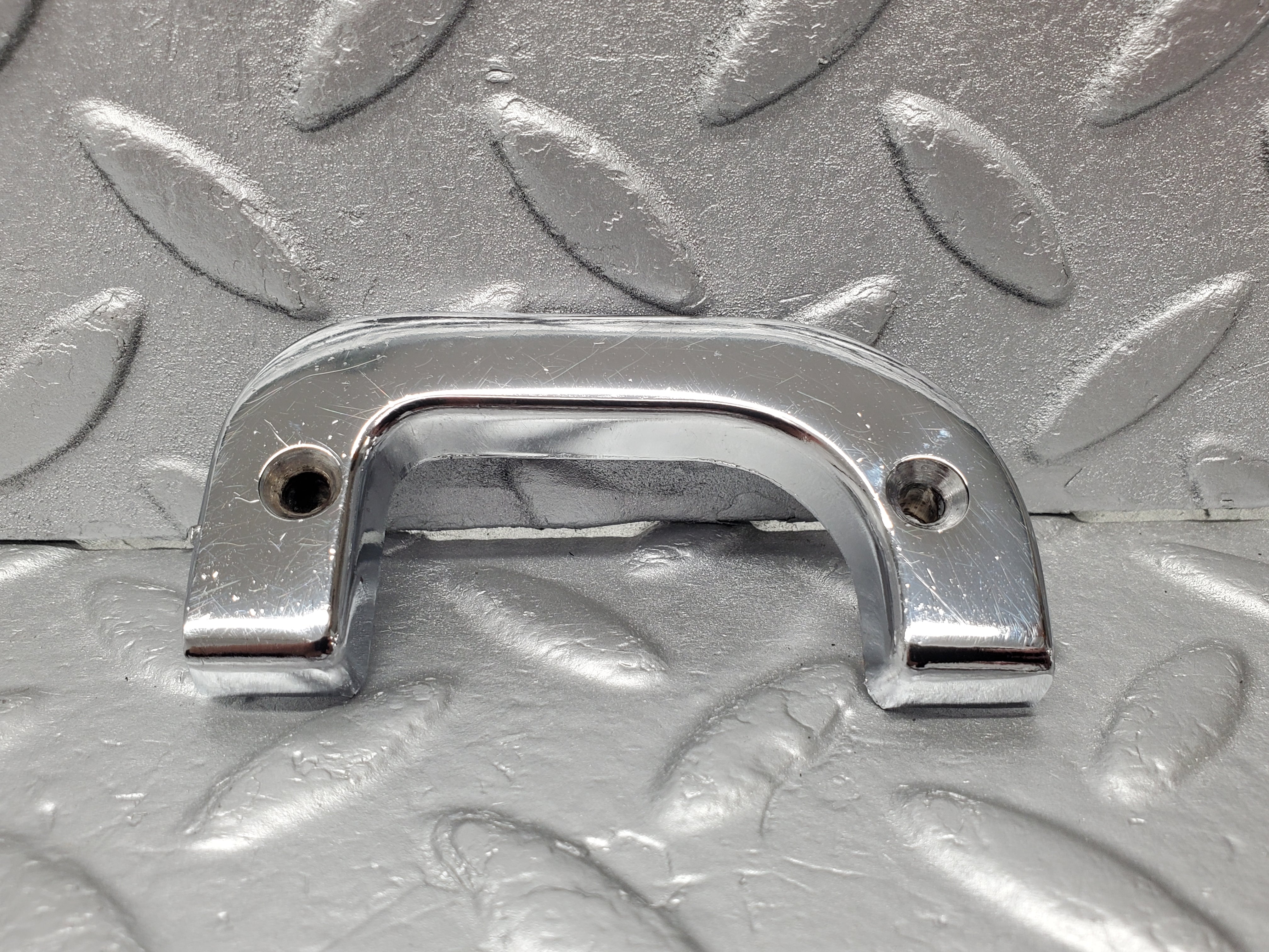 1314 Mercedes-Benz V123 240D Right Interior Chrome Door Latch Trim