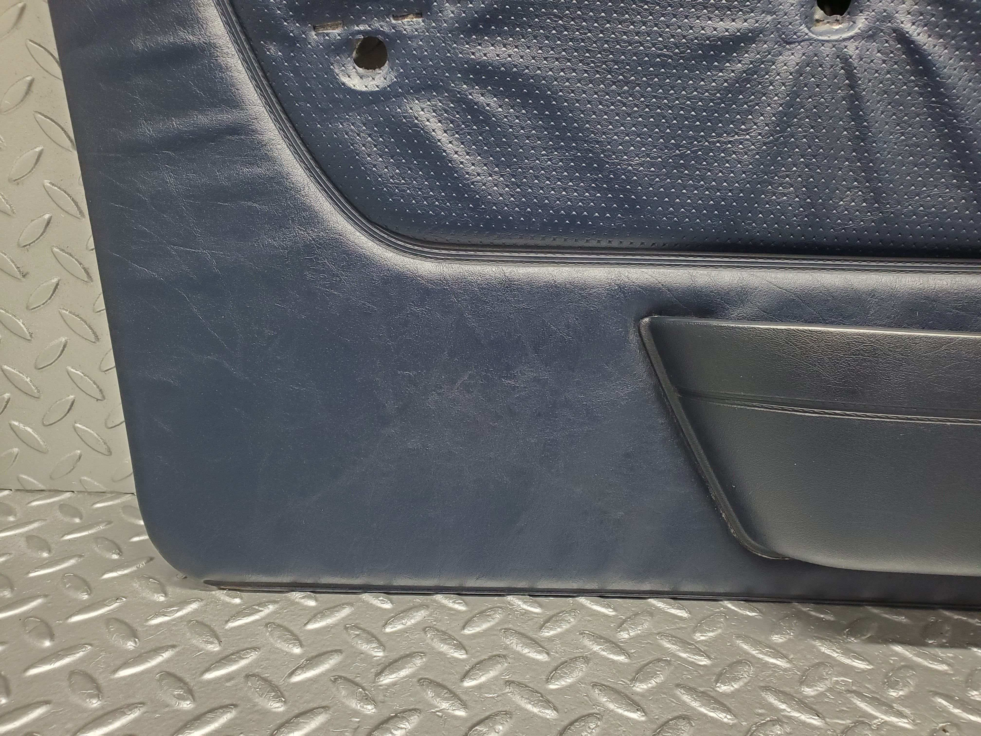 1371 Mercedes-Benz V123 240D Front Left Door Card Blue