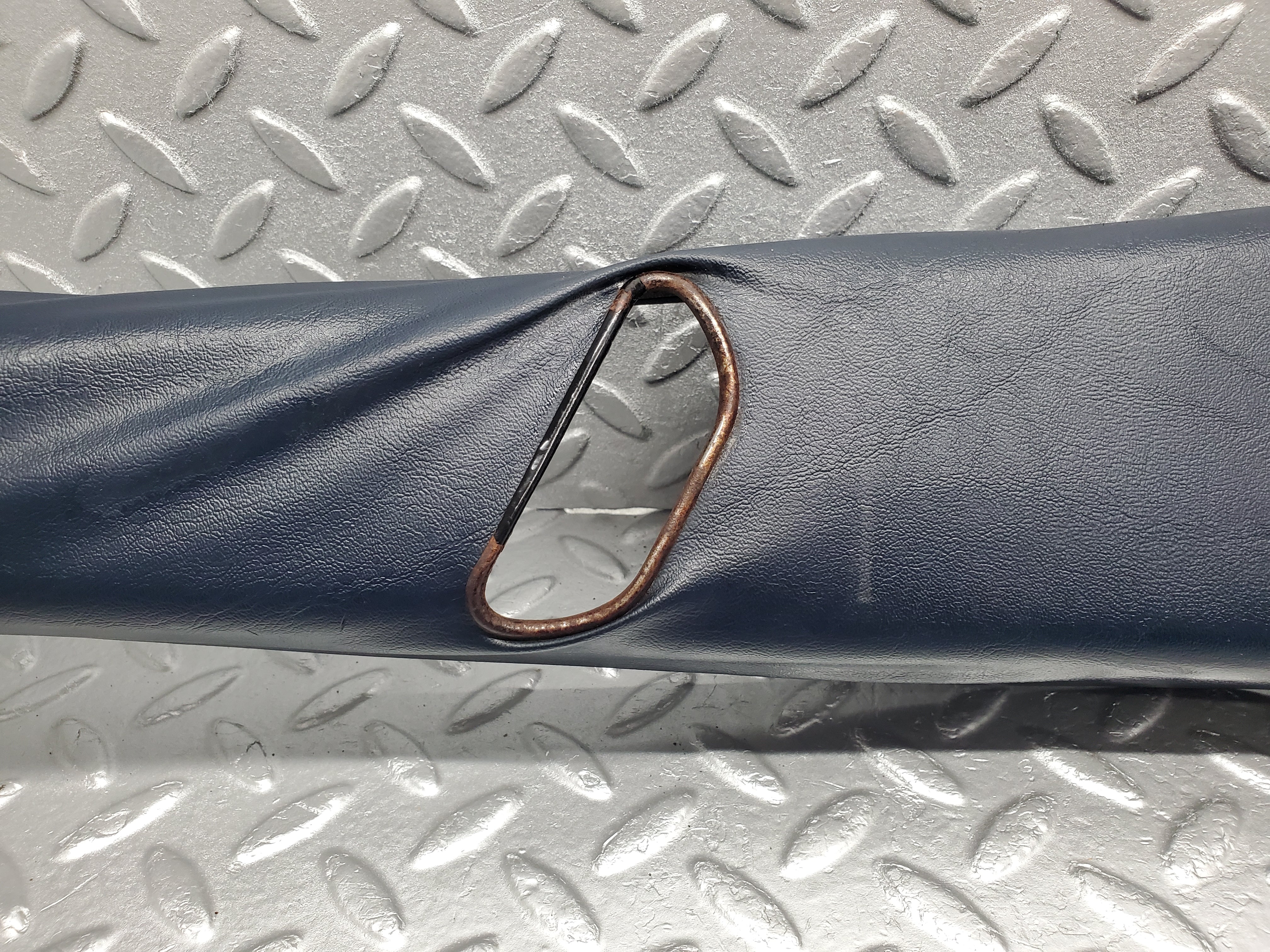 1374 Mercedes-Benz V123 240D B Pillar Cover Right Side Blue