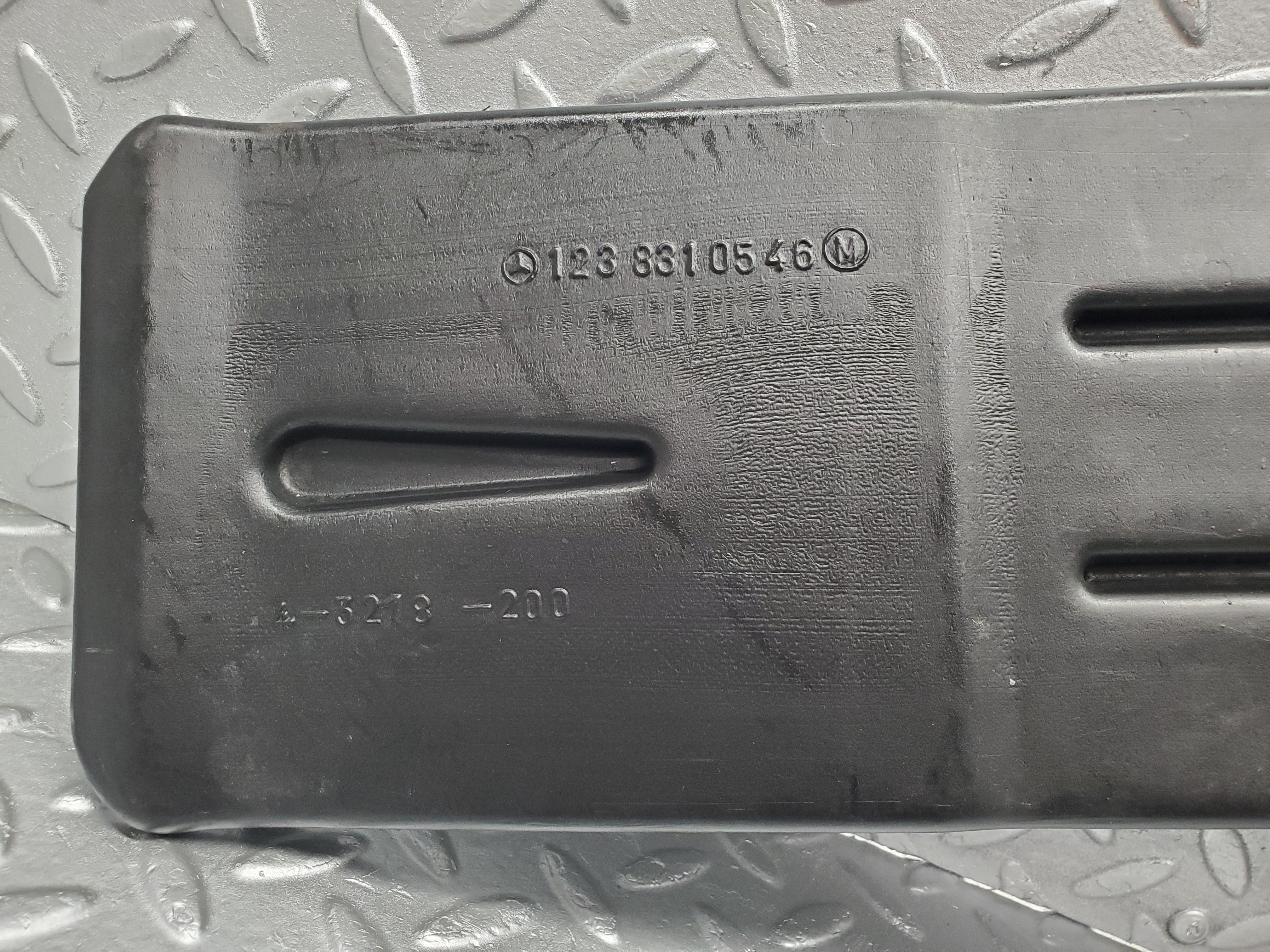 1386 Mercedes-Benz V123 240D Air Duct Heater Ventilation Left 1238310546