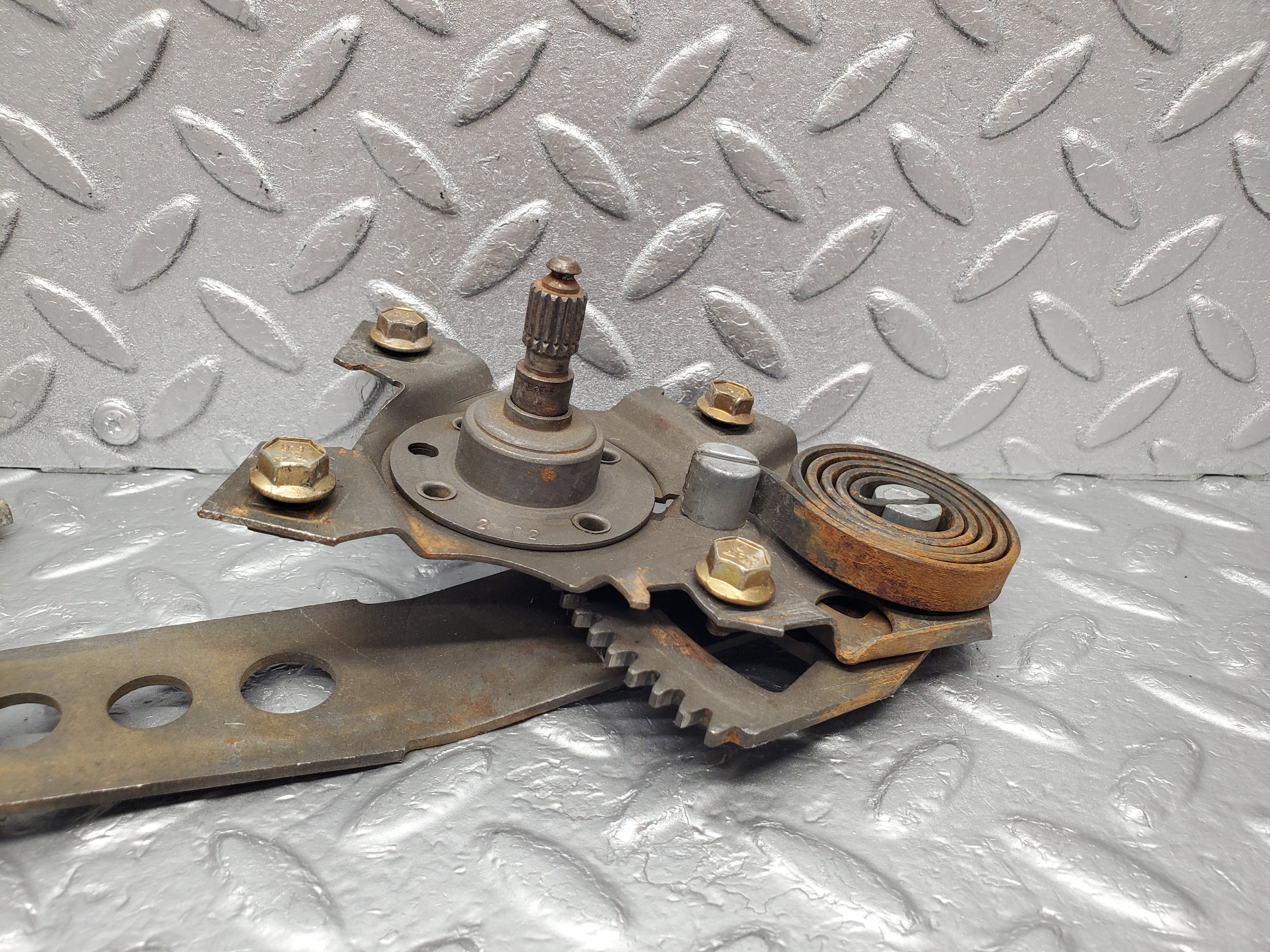 1398 Mercedes-Benz V123 240D Rear Left Manual Window Regulator 1237301746