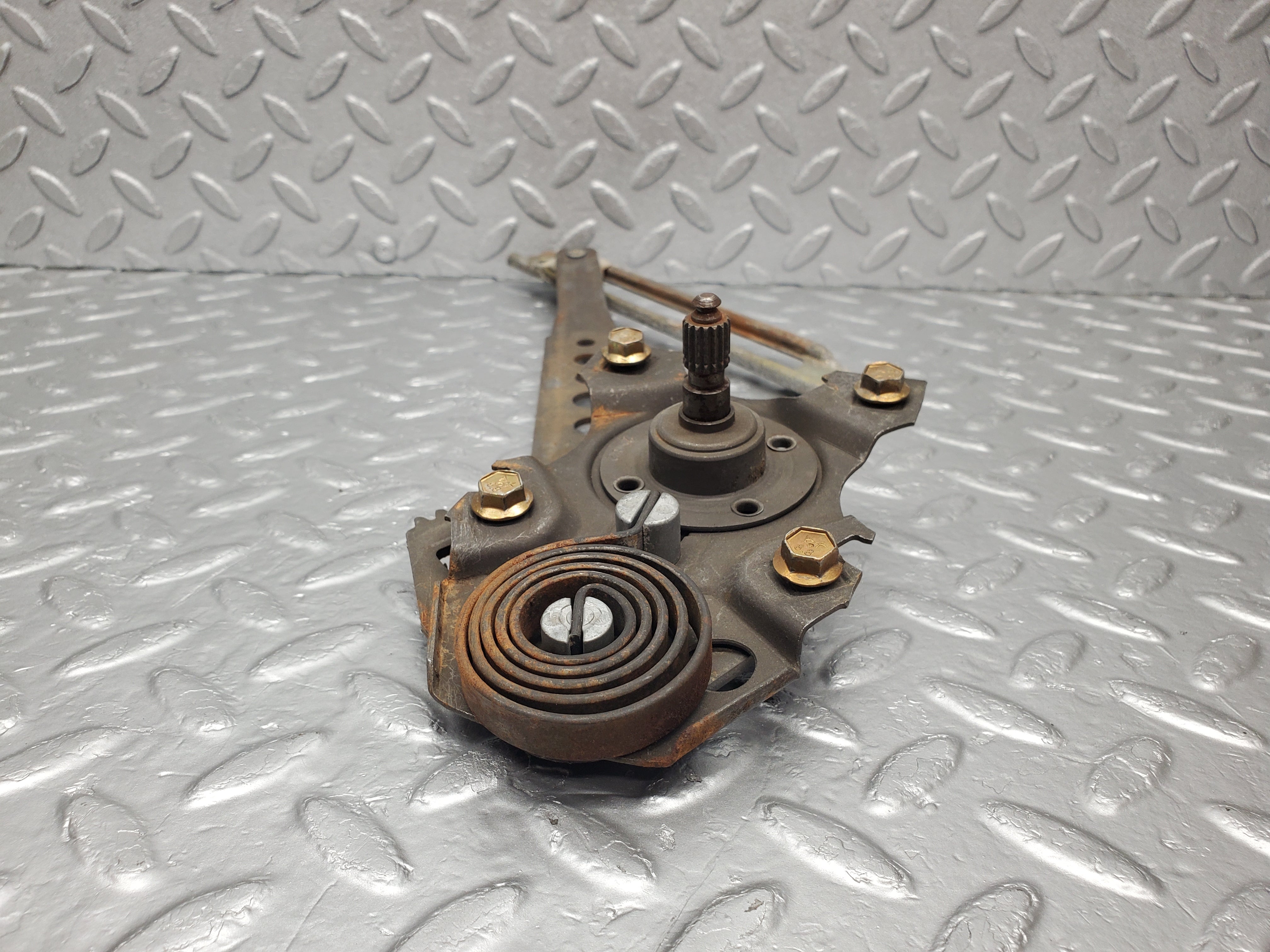 1398 Mercedes-Benz V123 240D Rear Left Manual Window Regulator 1237301746