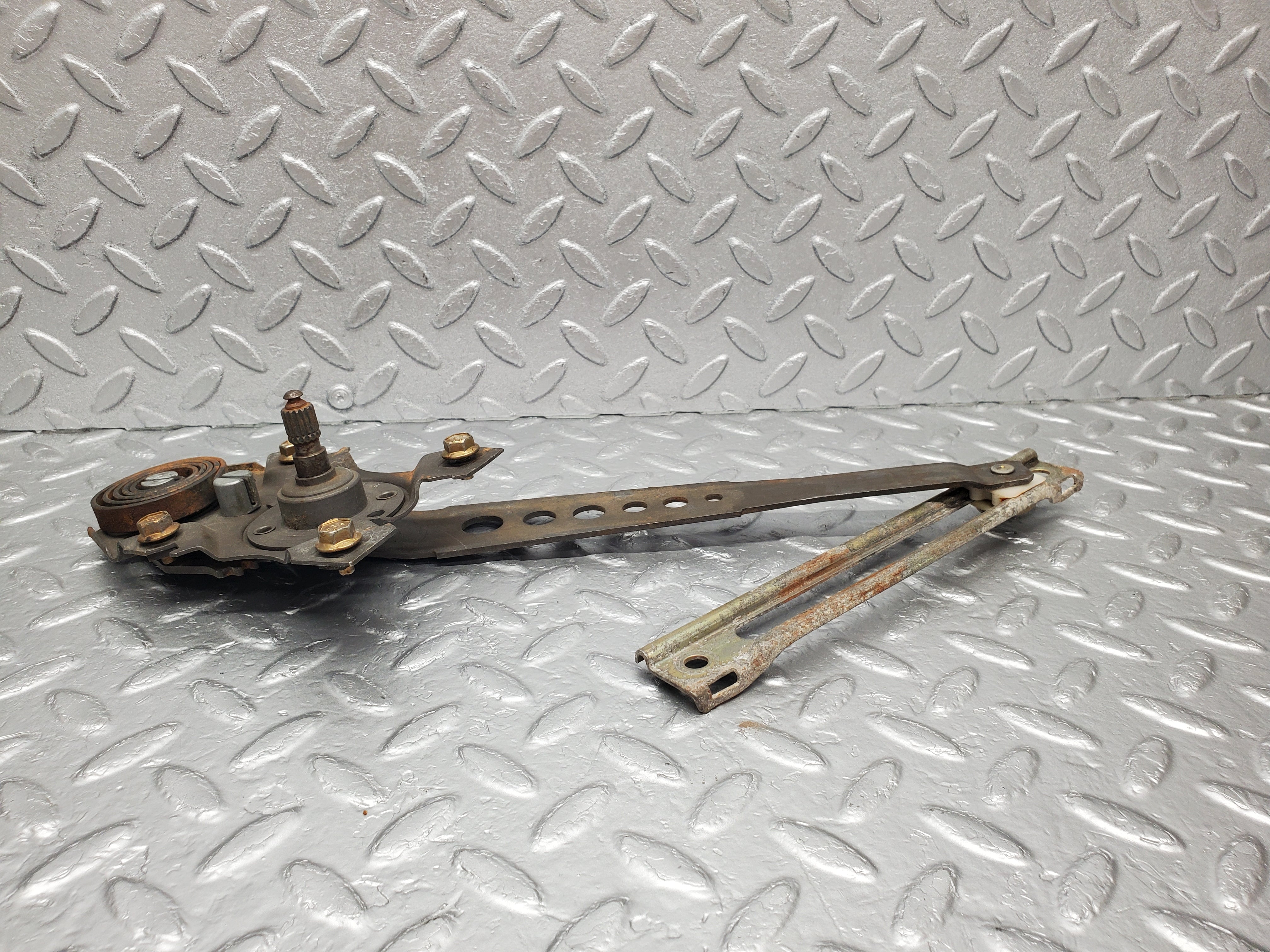 1398 Mercedes-Benz V123 240D Rear Left Manual Window Regulator 1237301746