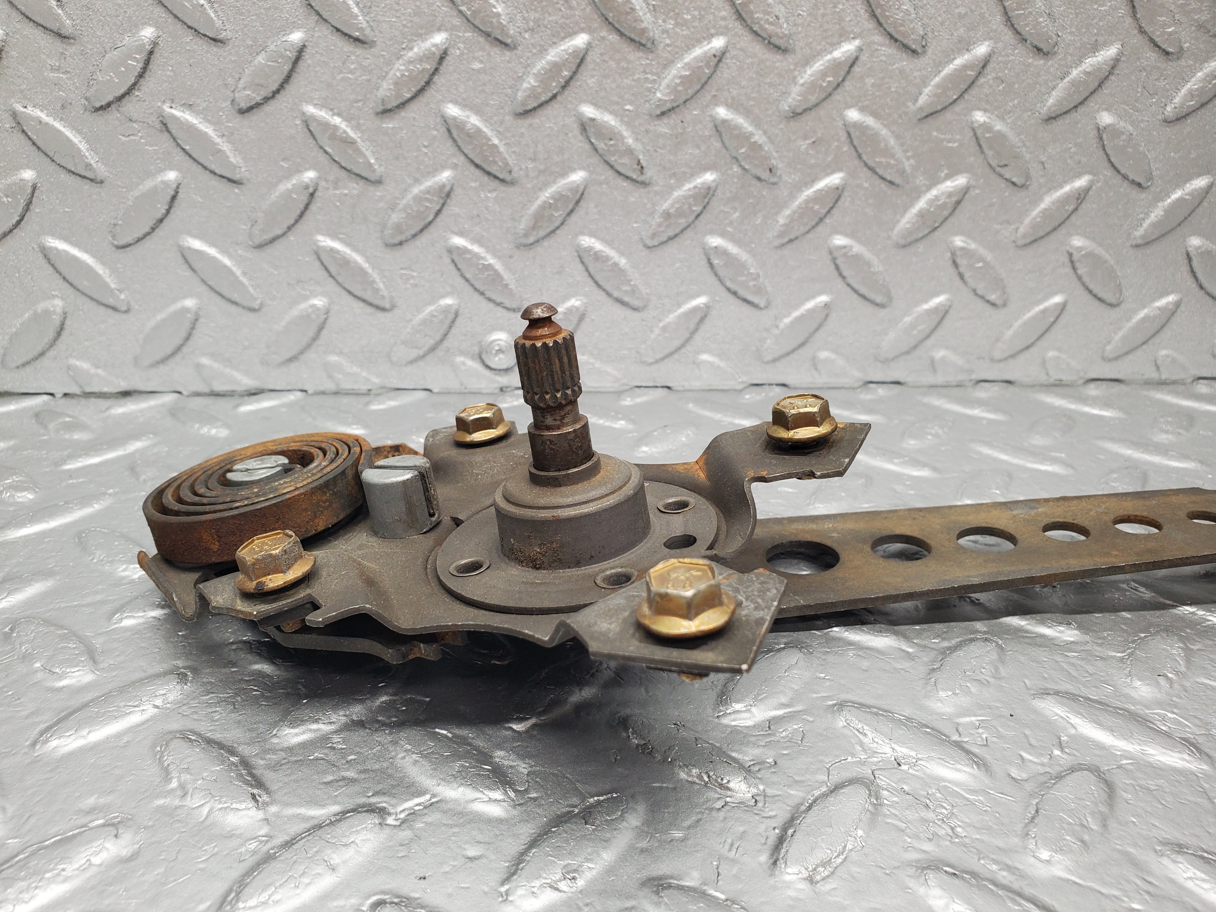 1398 Mercedes-Benz V123 240D Rear Left Manual Window Regulator 1237301746