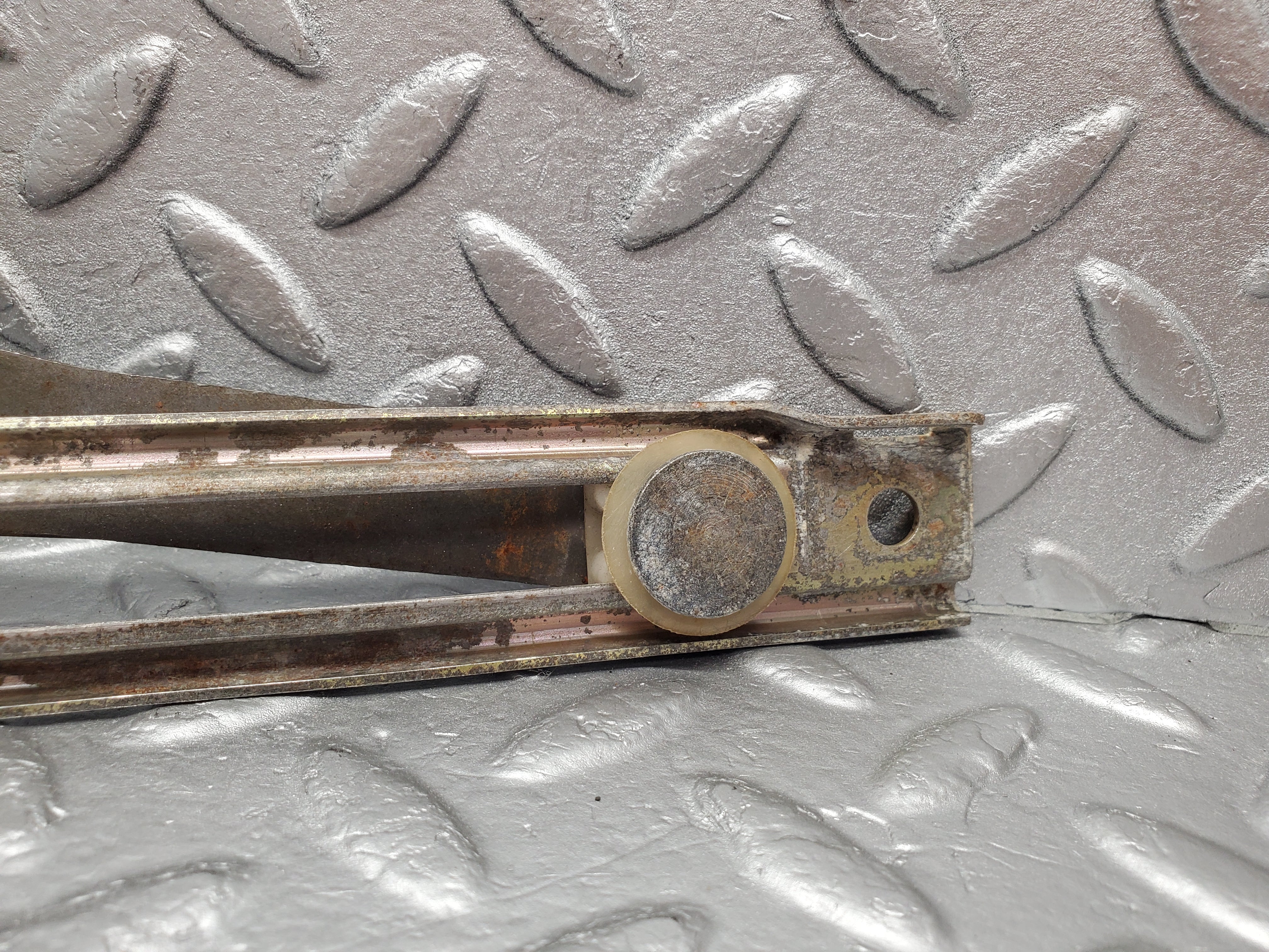 1398 Mercedes-Benz V123 240D Rear Left Manual Window Regulator 1237301746