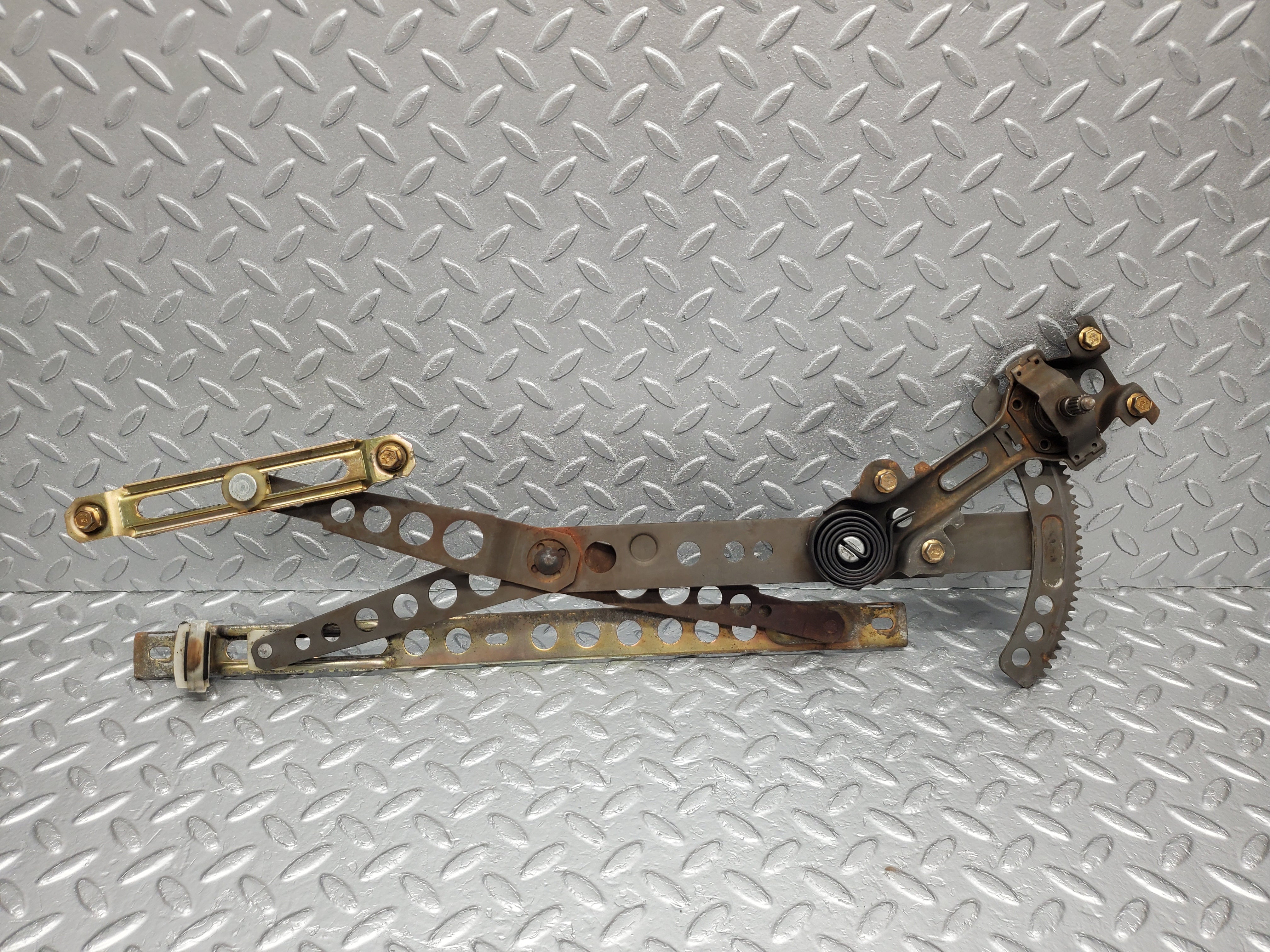 1400 Mercedes-Benz V123 240D Front Right Manual Window Regulator 1237202246