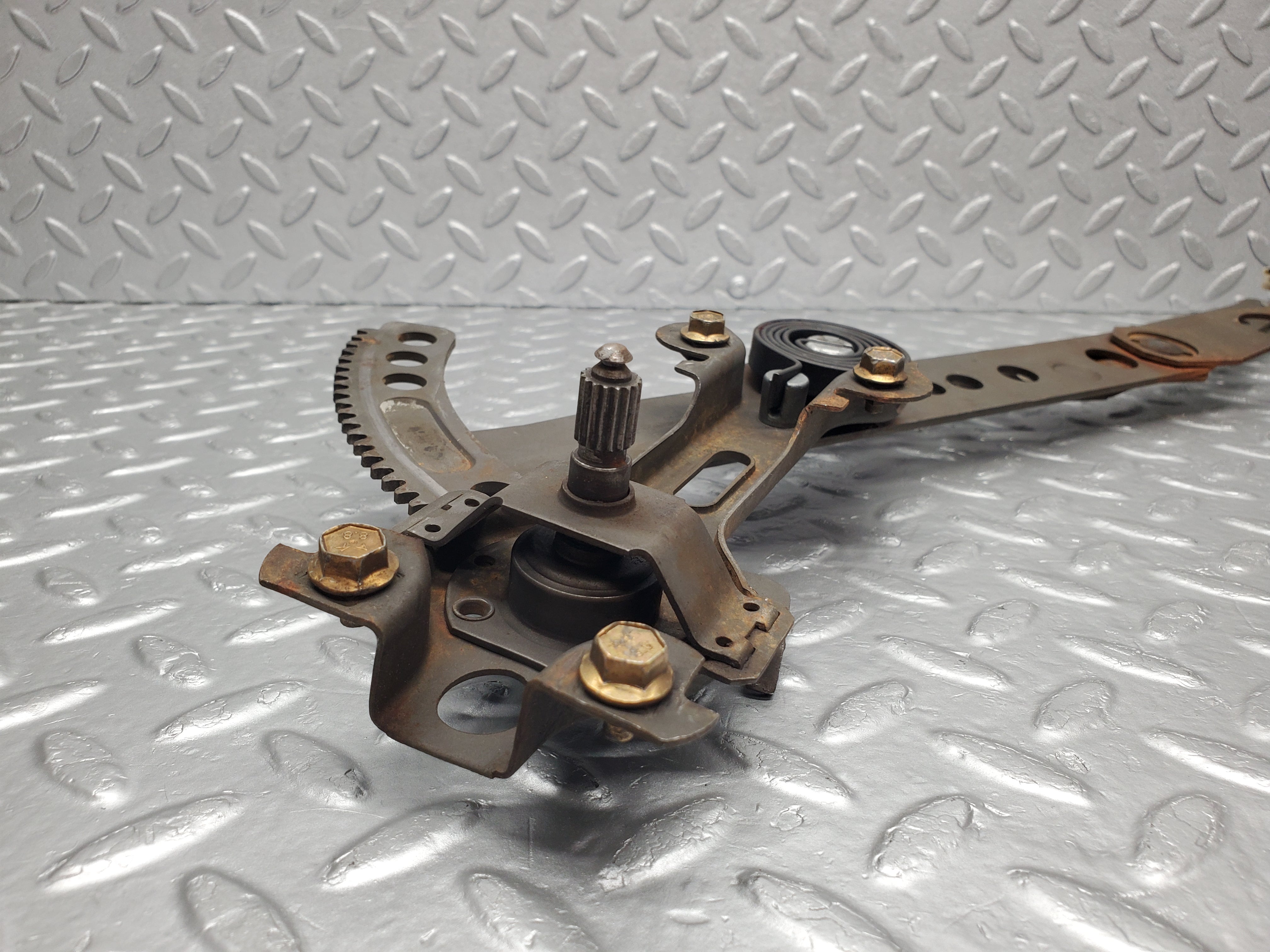 1400 Mercedes-Benz V123 240D Front Right Manual Window Regulator 1237202246