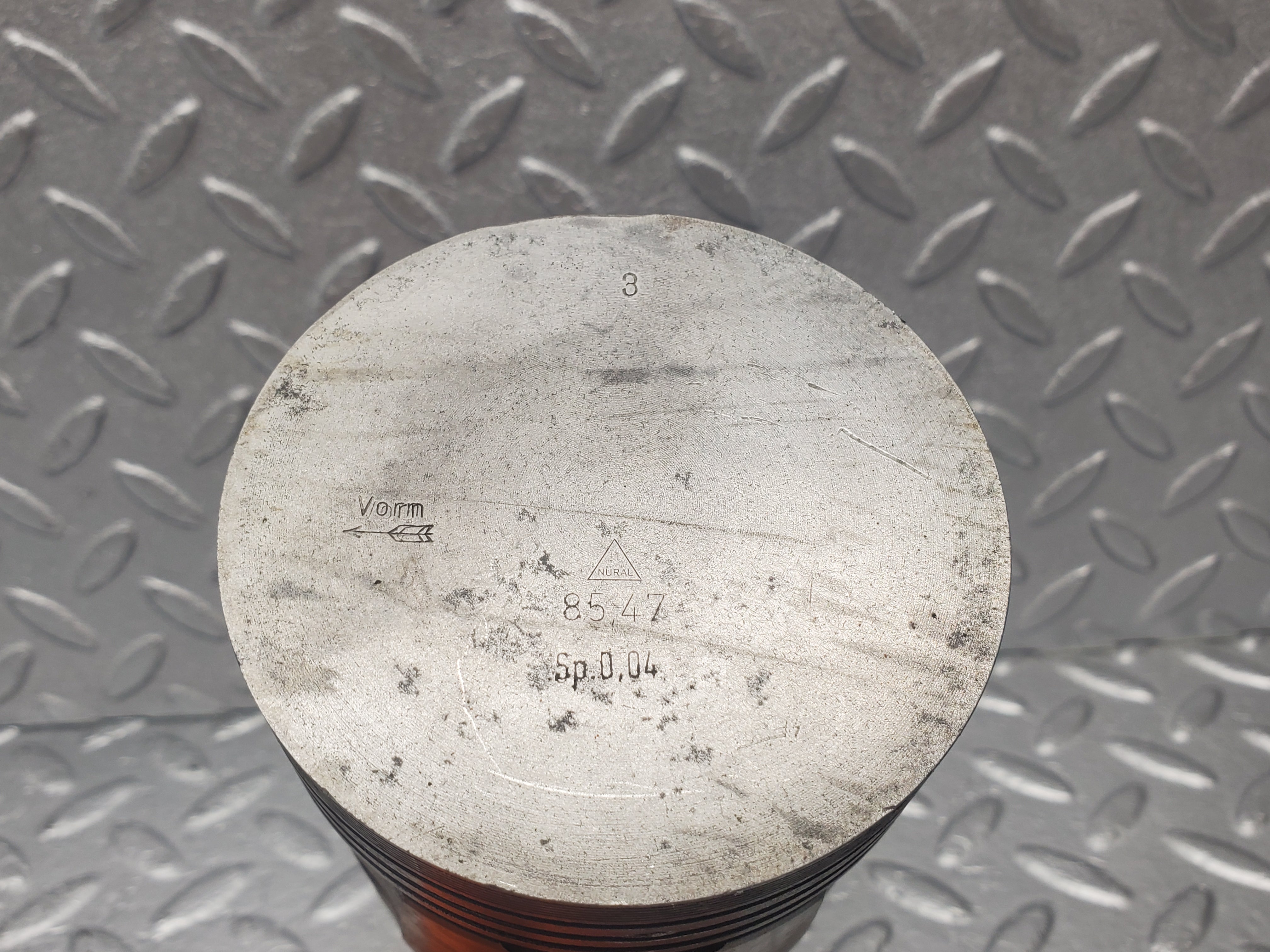 1470 Mercedes-Benz W120 Ponton Piston With Connecting Rod 85.47 mm 1210381301