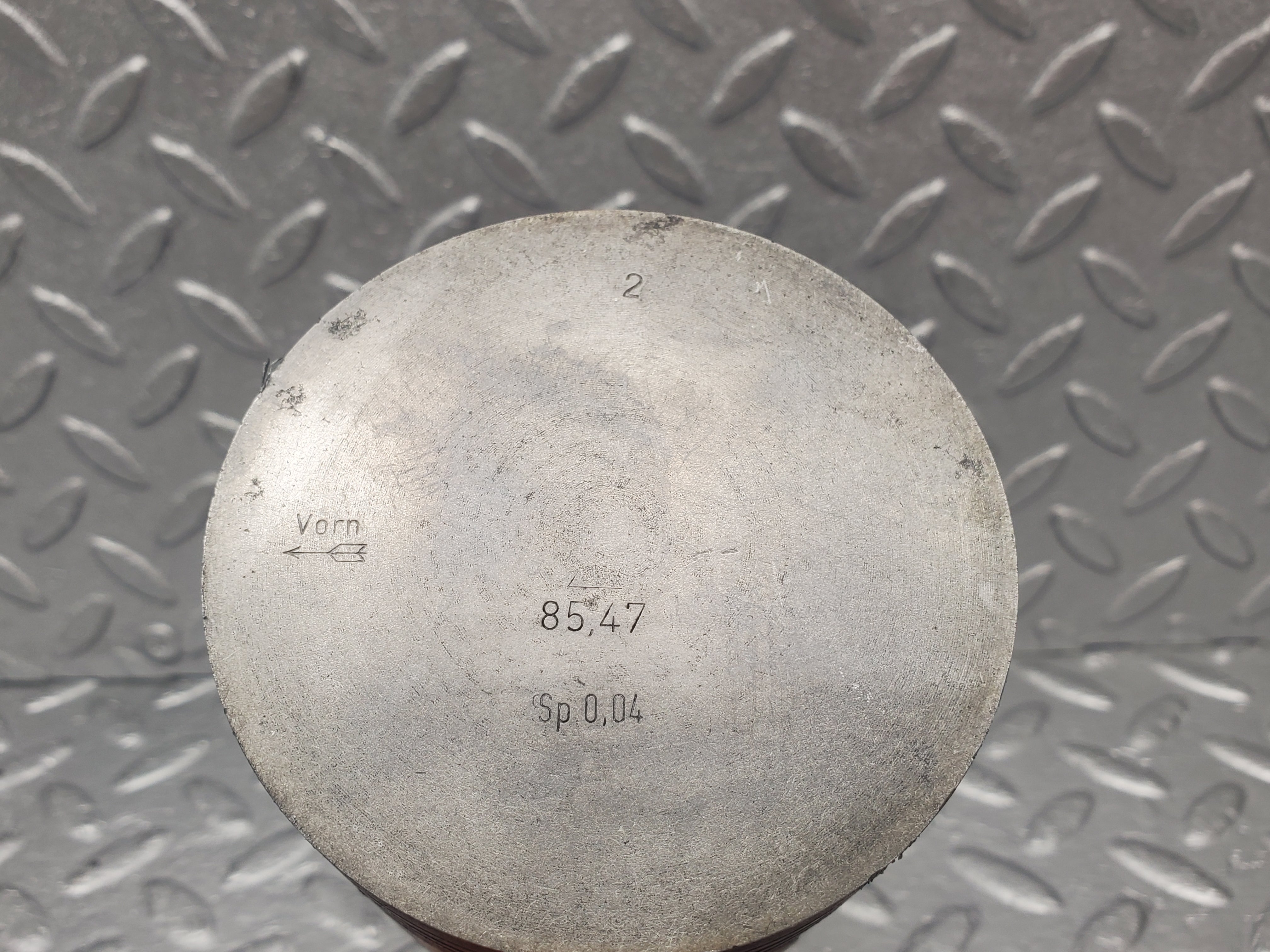 1471 Mercedes-Benz W120 Ponton Piston With Connecting Rod 85.47 mm 1210381301