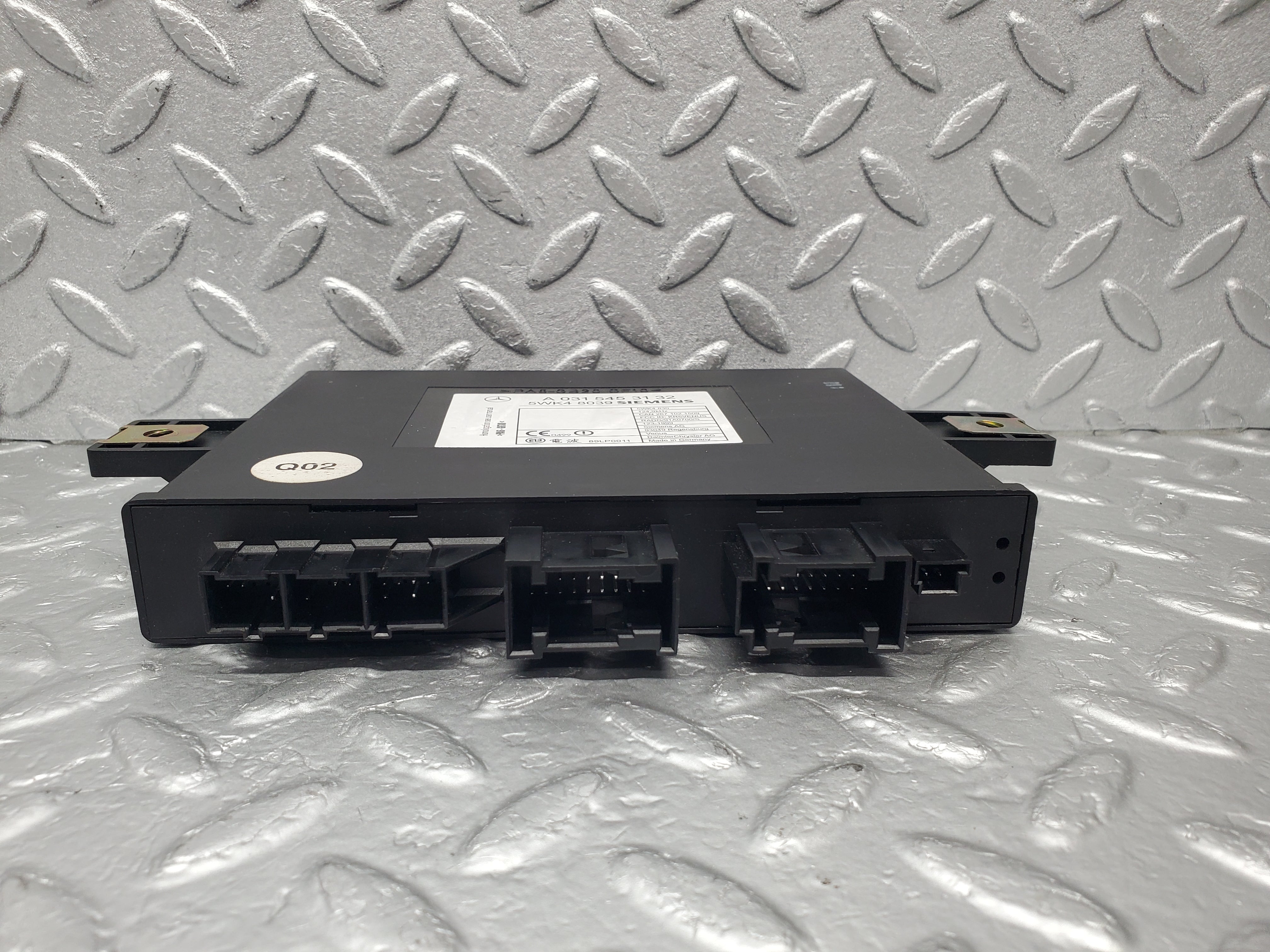 1530 Mercedes-Benz W220 S430 Keyless Go Control Module 0315453132