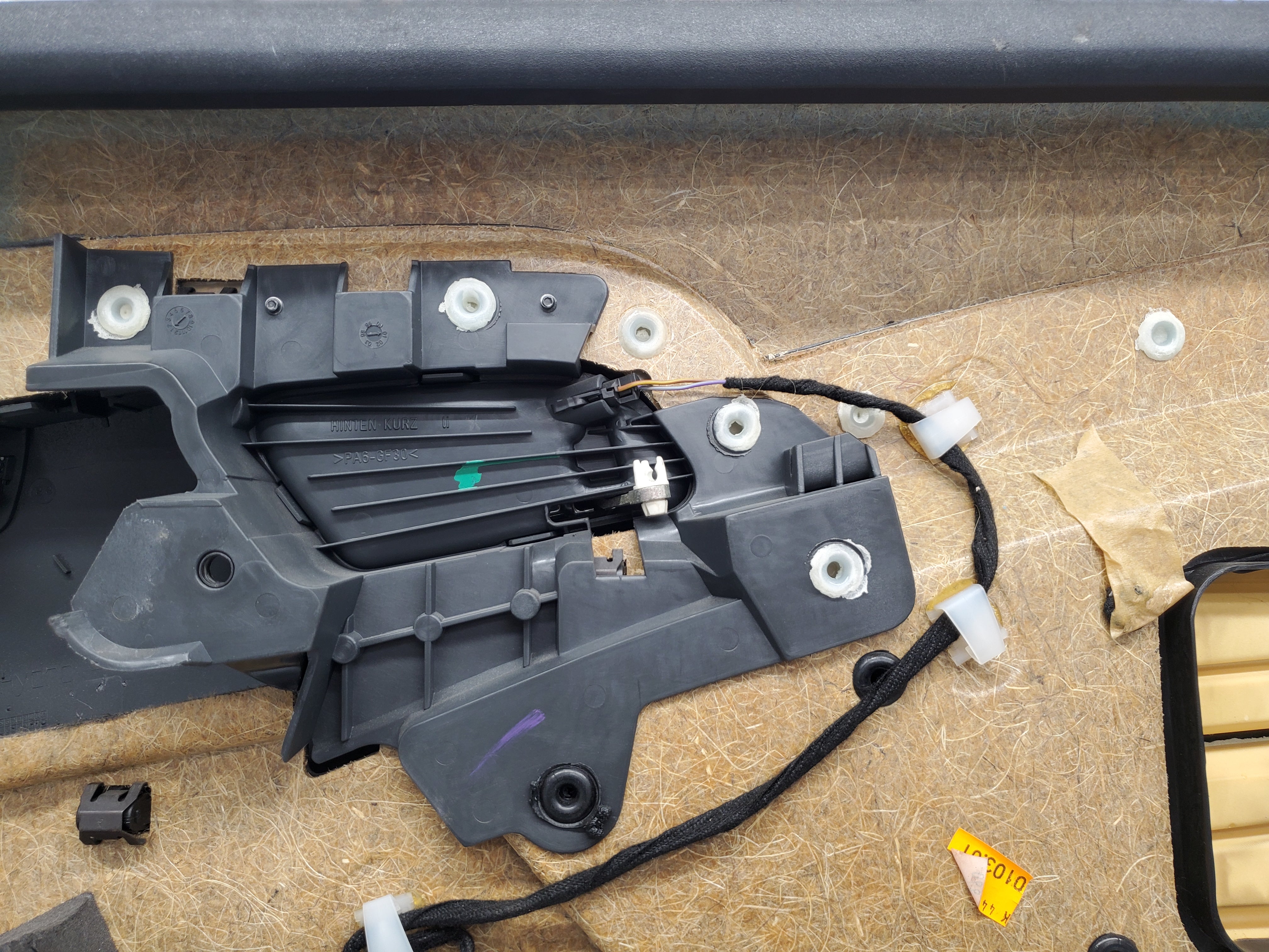 1573 Mercedes-Benz W220 S430 Rear Left Door Card 2207302170