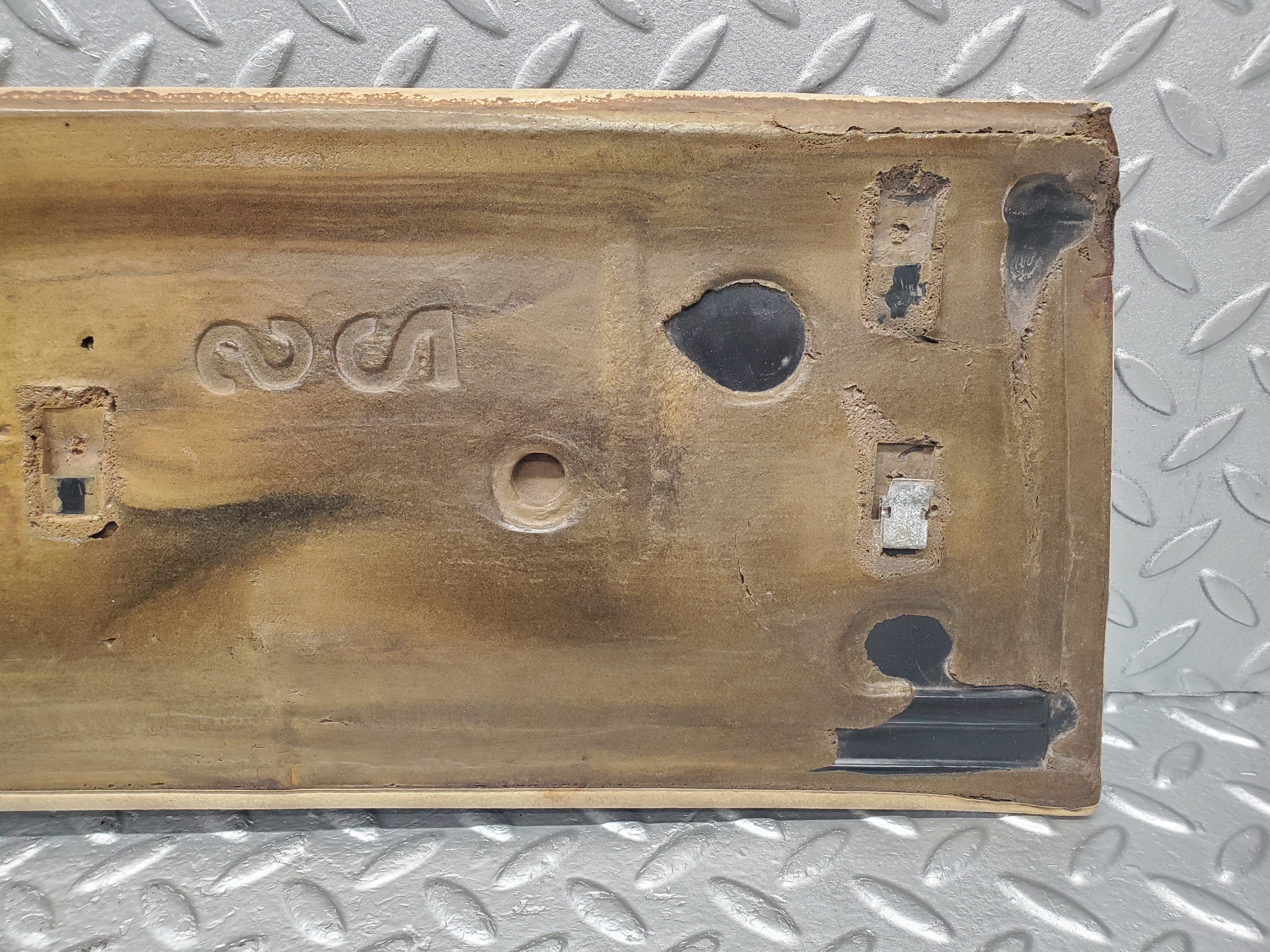 1796 Mercedes-Benz W116 350SE Rear Headlining Roof Panel Beige