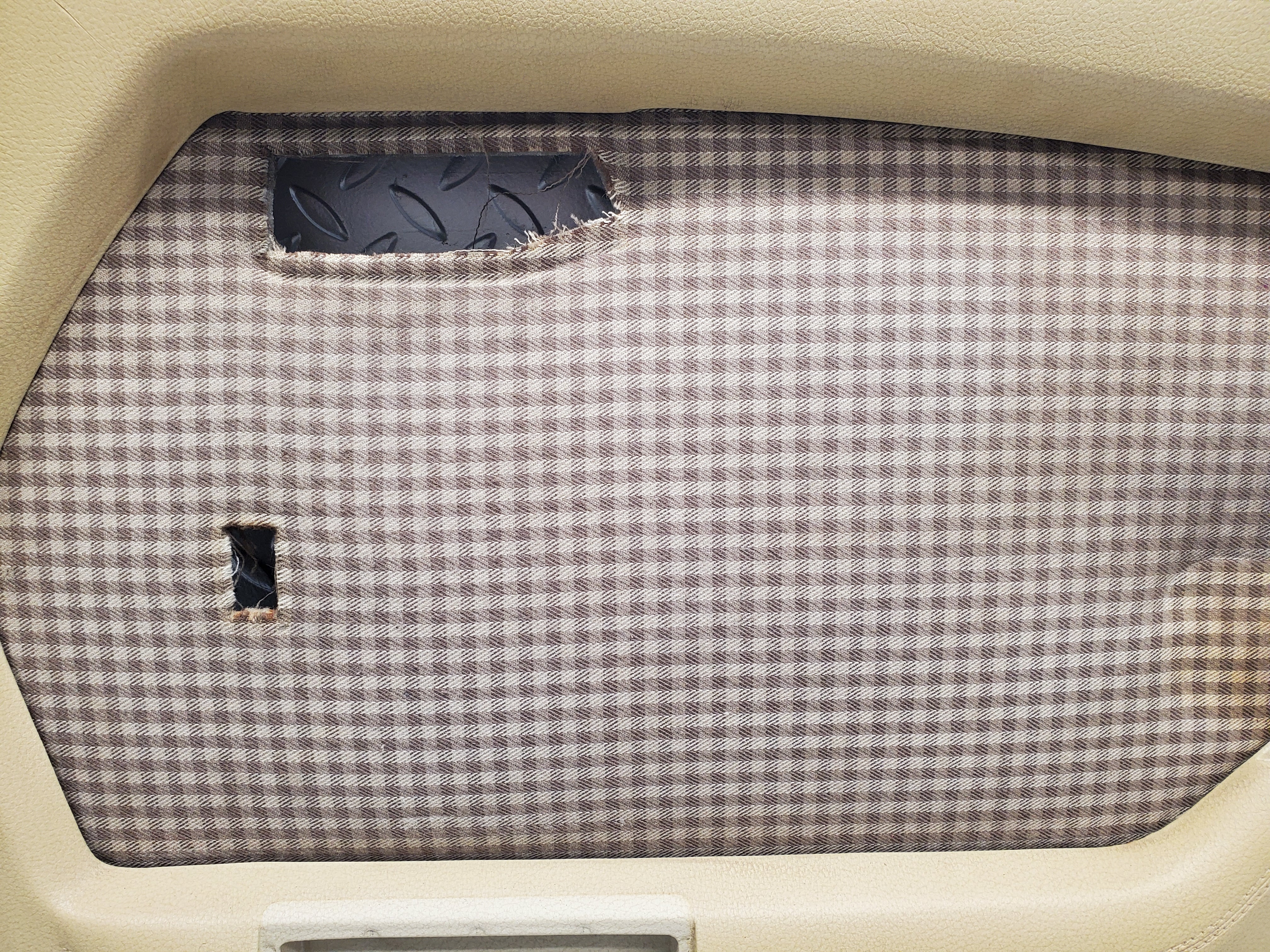 1815 Mercedes-Benz W116 350SE Rear Right Door Card Beige