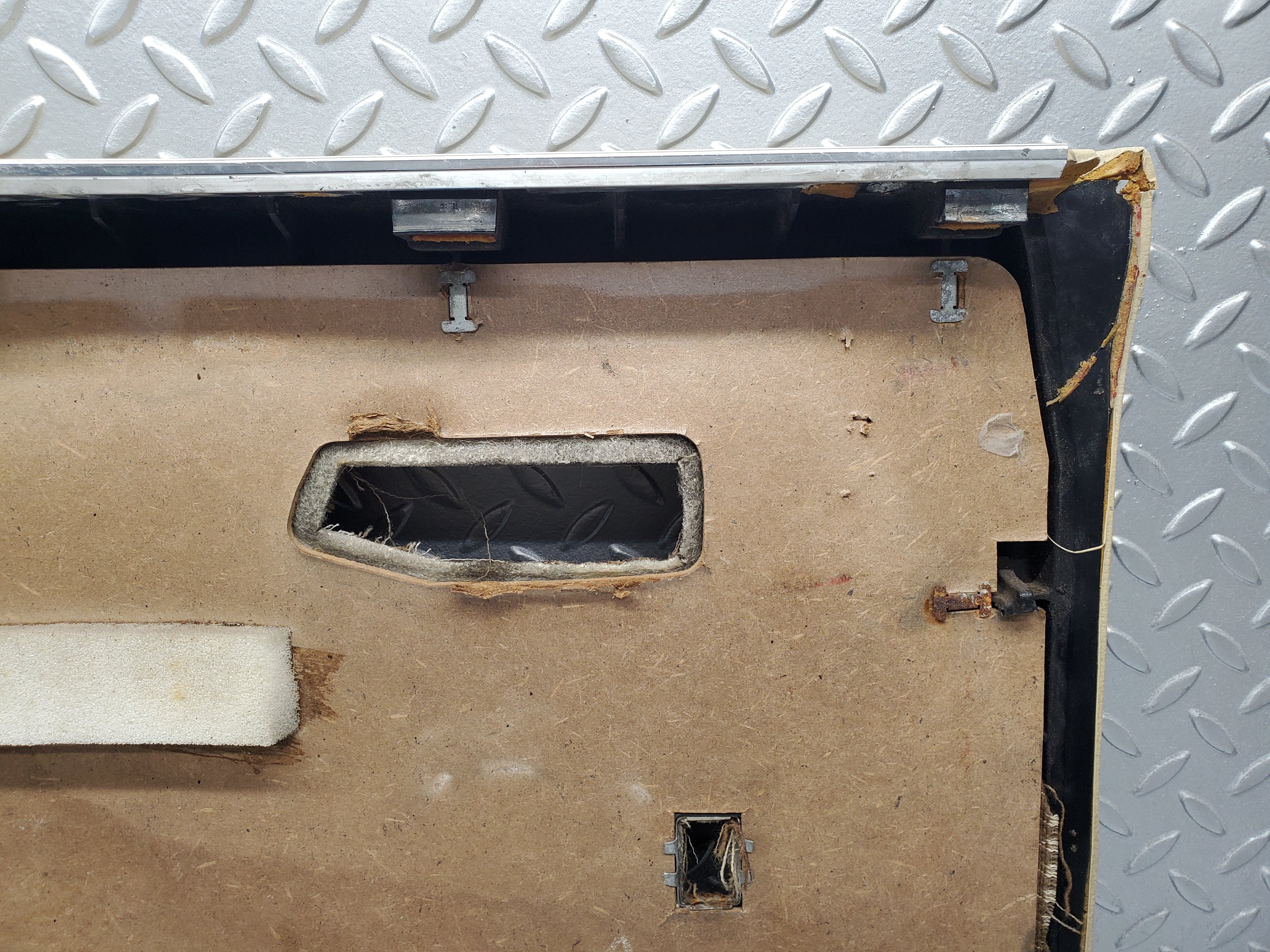 1815 Mercedes-Benz W116 350SE Rear Right Door Card Beige