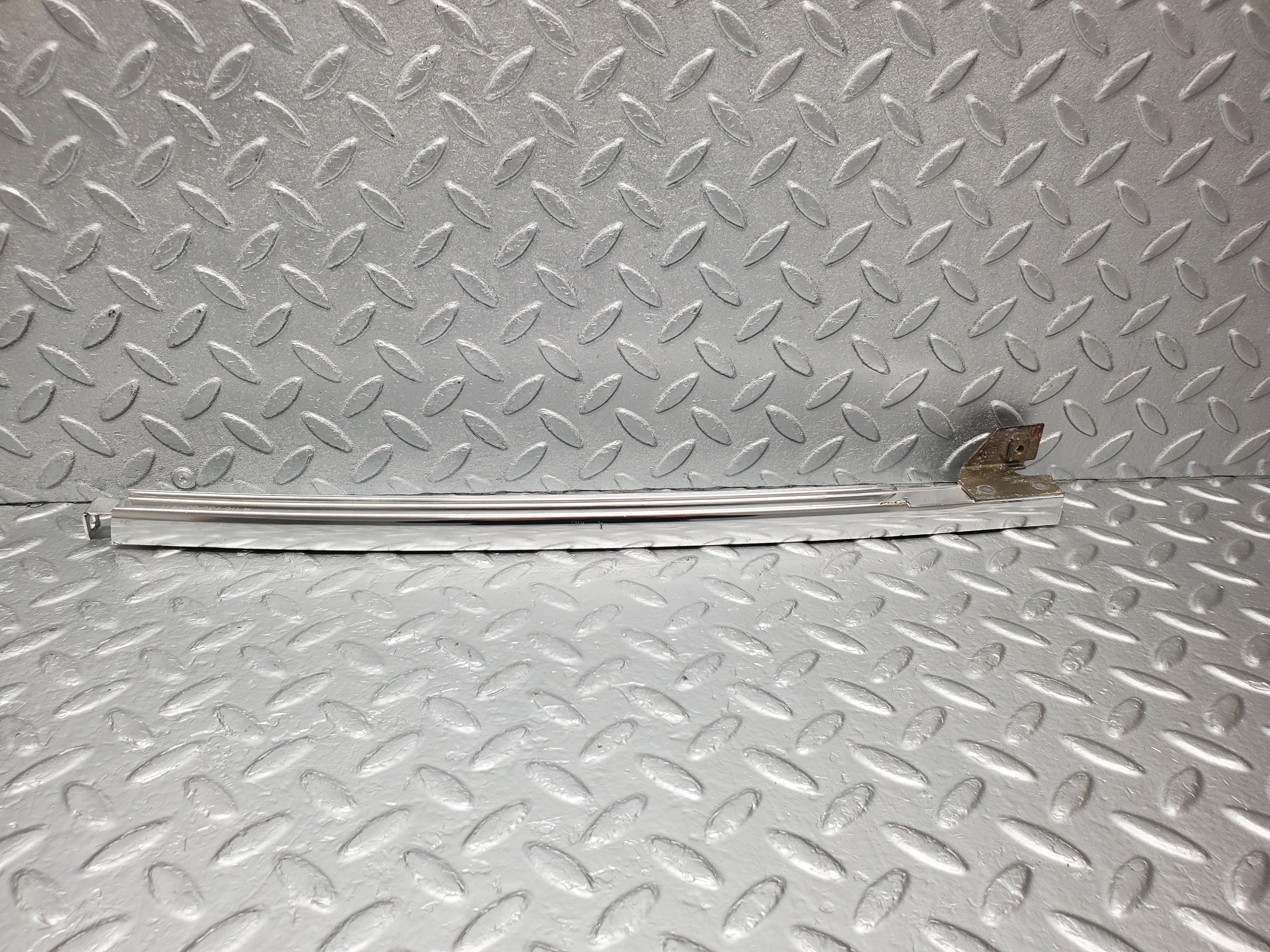 1853 Mercedes-Benz W116 350SE Rear Left Door Chrome Window Channel 1167300319