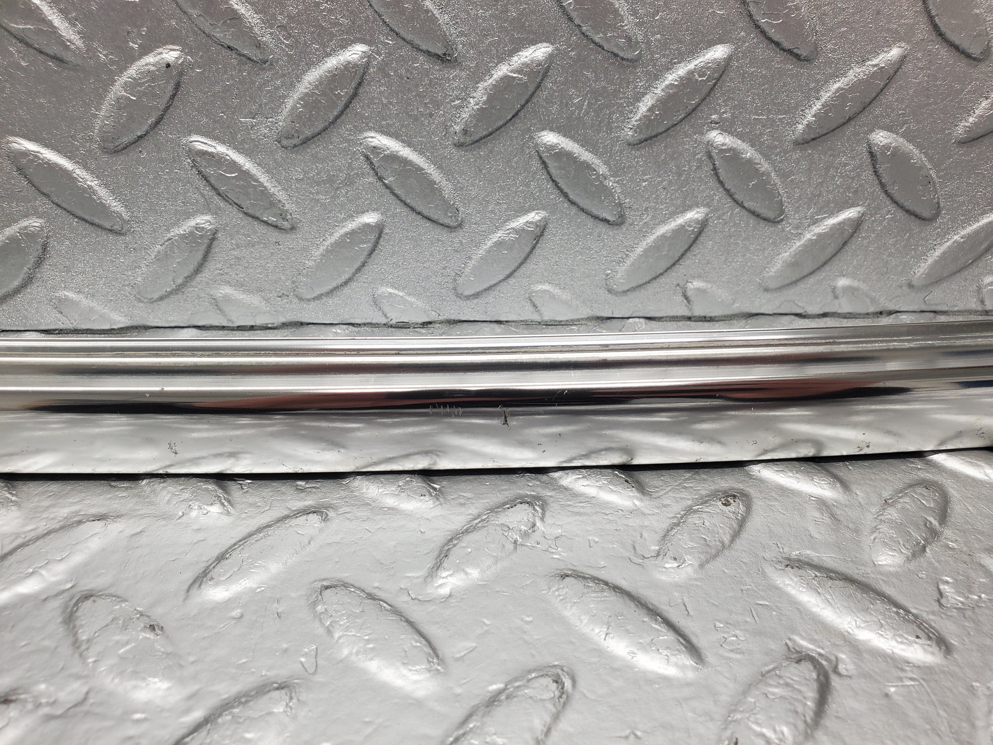 1853 Mercedes-Benz W116 350SE Rear Left Door Chrome Window Channel 1167300319