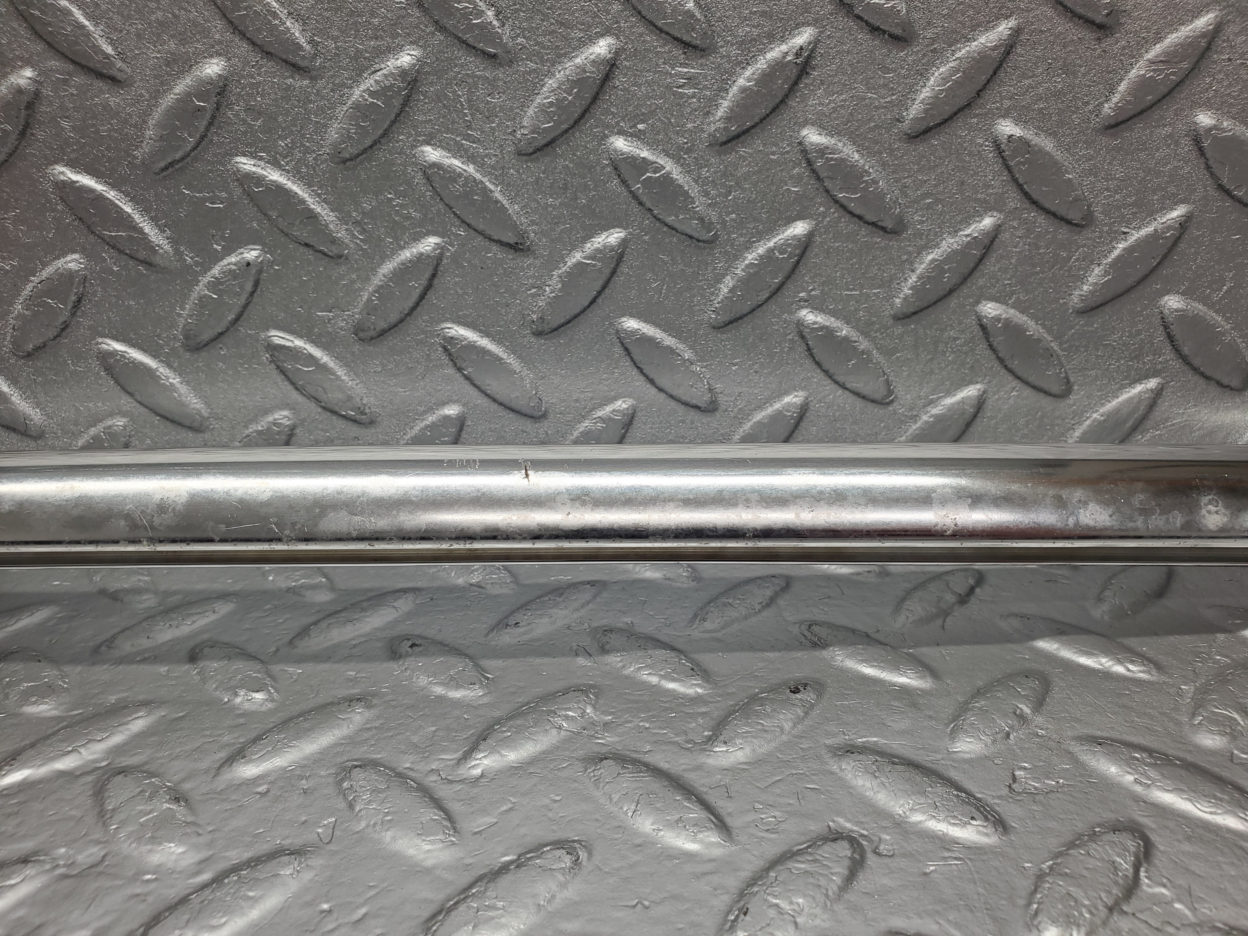 1853 Mercedes-Benz W116 350SE Rear Left Door Chrome Window Channel 1167300319