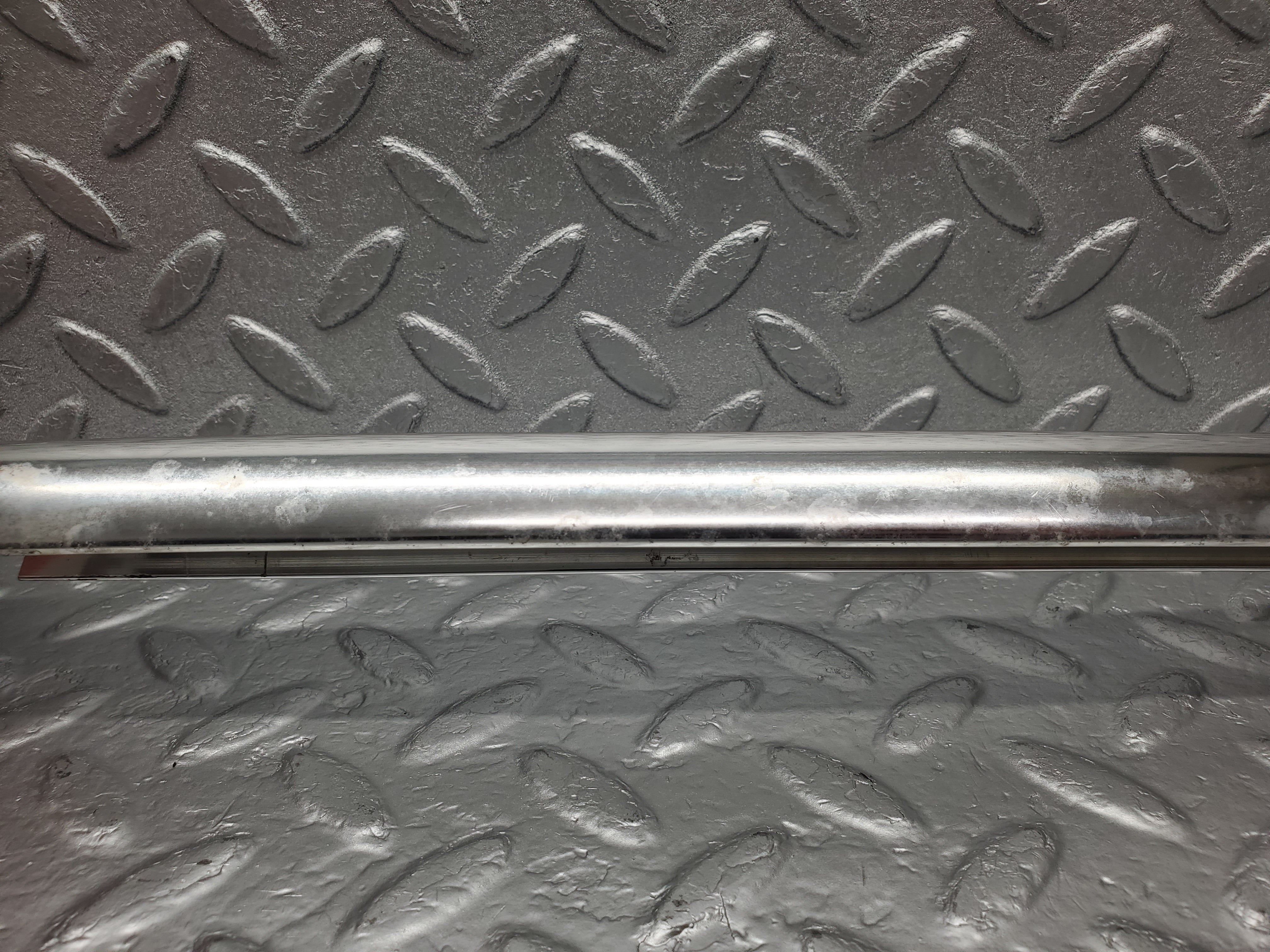 1853 Mercedes-Benz W116 350SE Rear Left Door Chrome Window Channel 1167300319