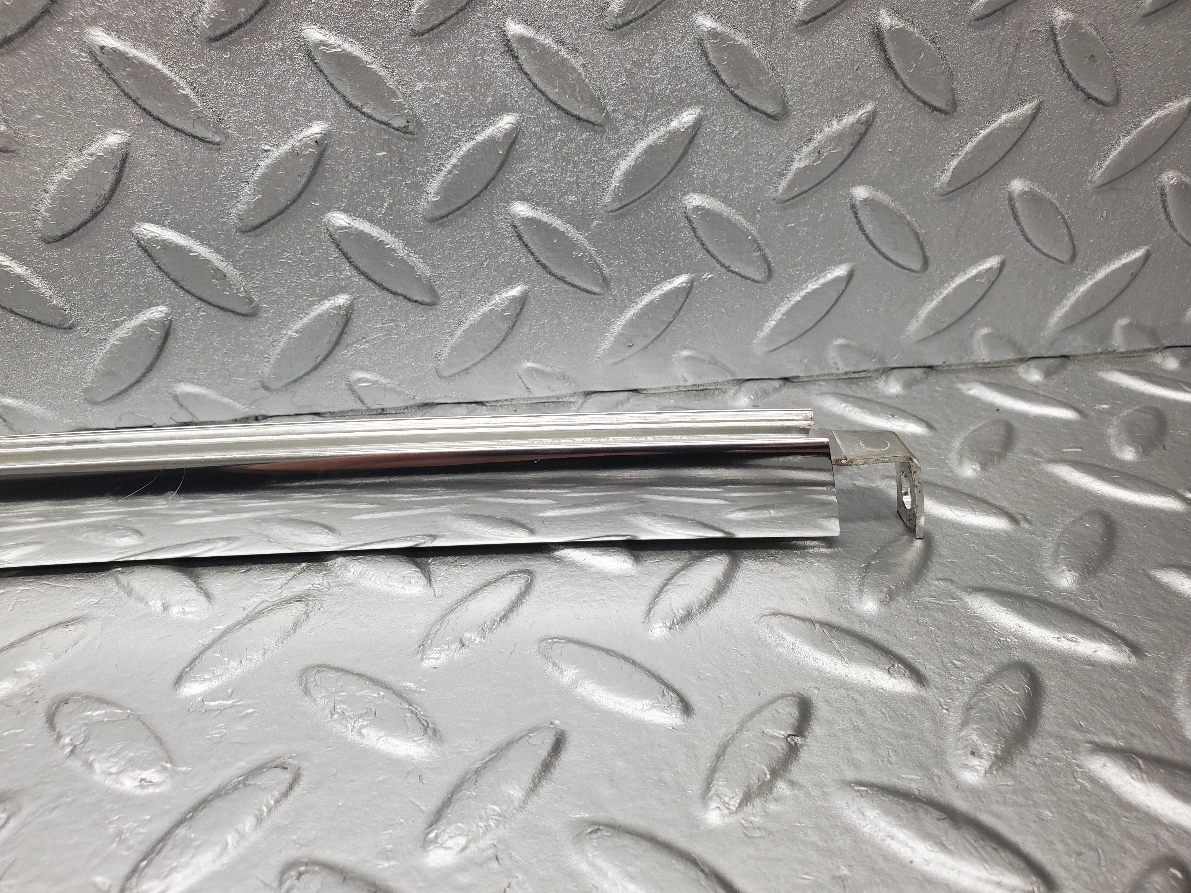 1853 Mercedes-Benz W116 350SE Rear Left Door Chrome Window Channel 1167300319