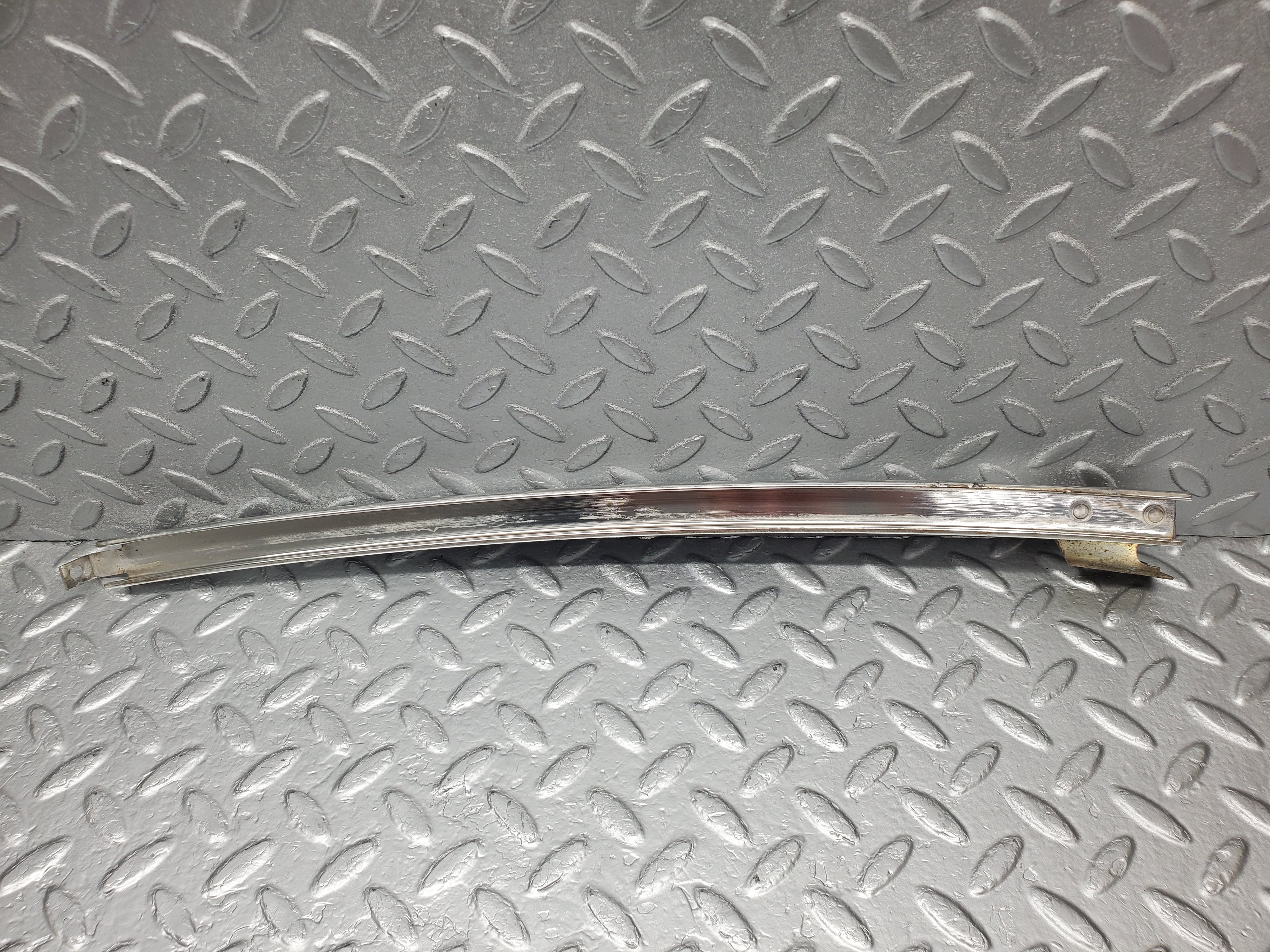 1853 Mercedes-Benz W116 350SE Rear Left Door Chrome Window Channel 1167300319