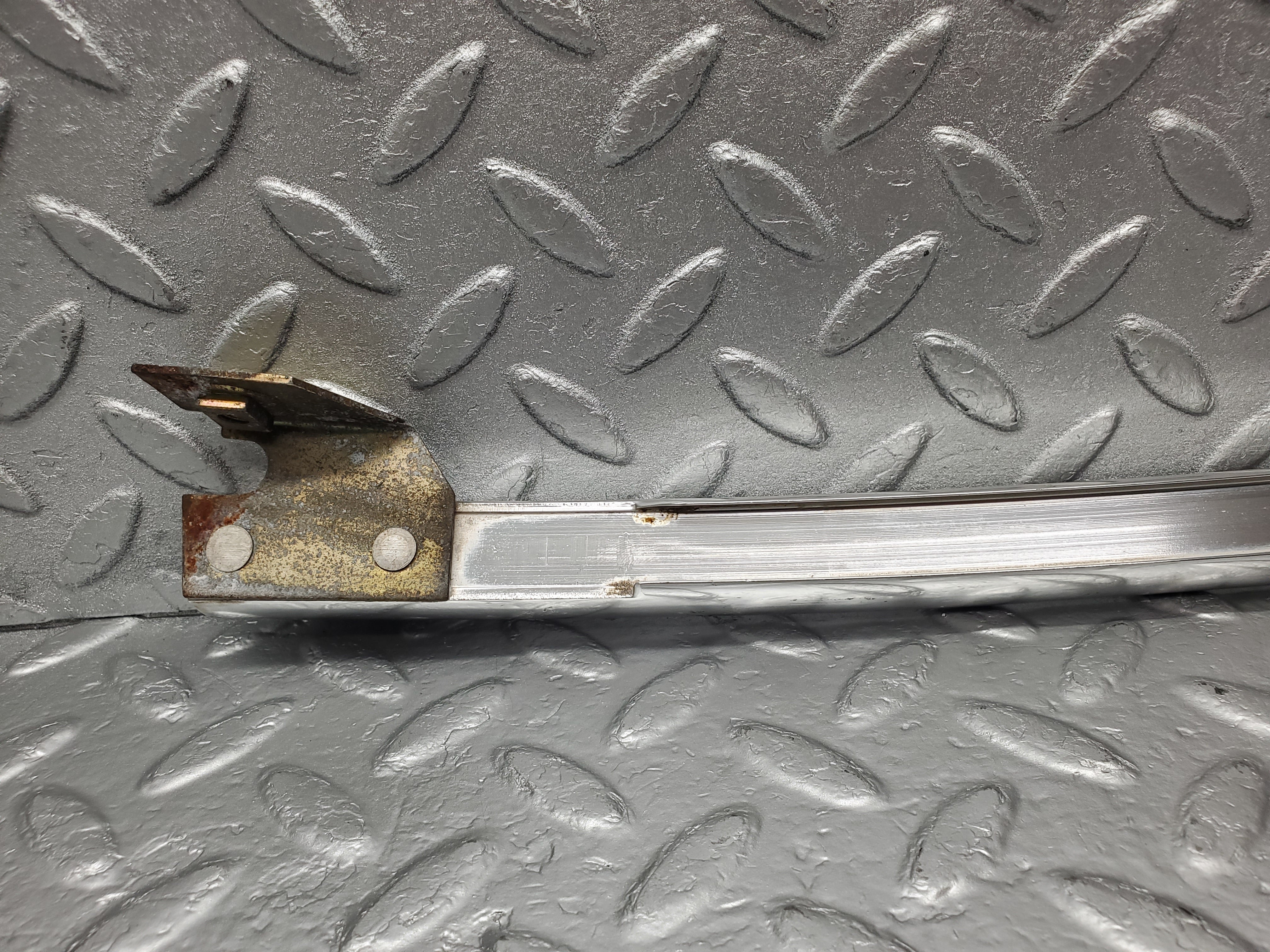 1854 Mercedes-Benz W116 350SE Rear Right Door Chrome Window Channel 1167300419