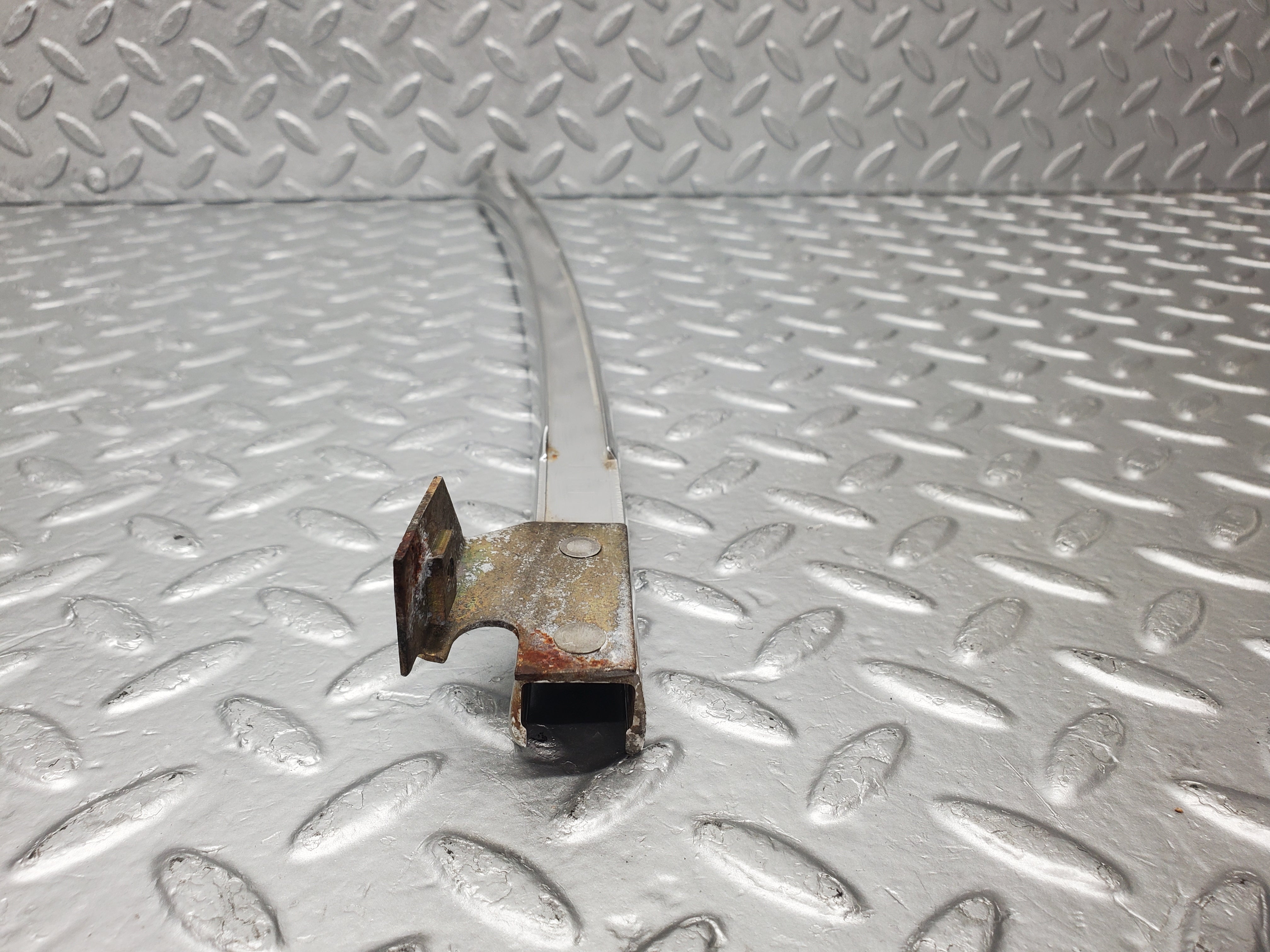 1854 Mercedes-Benz W116 350SE Rear Right Door Chrome Window Channel 1167300419